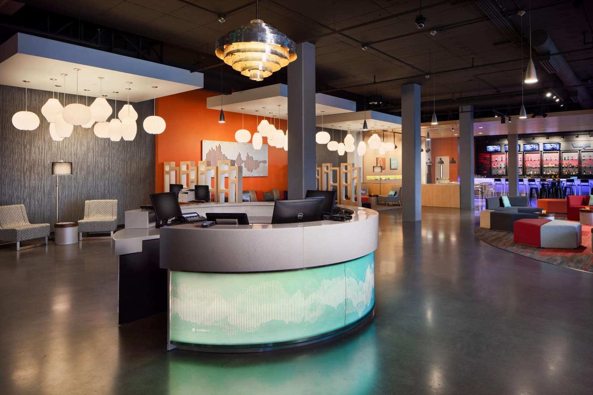 Aloft by Marriott Seattle Sea-Tac Airport property views in SeaTac, WA — gallery photo 3