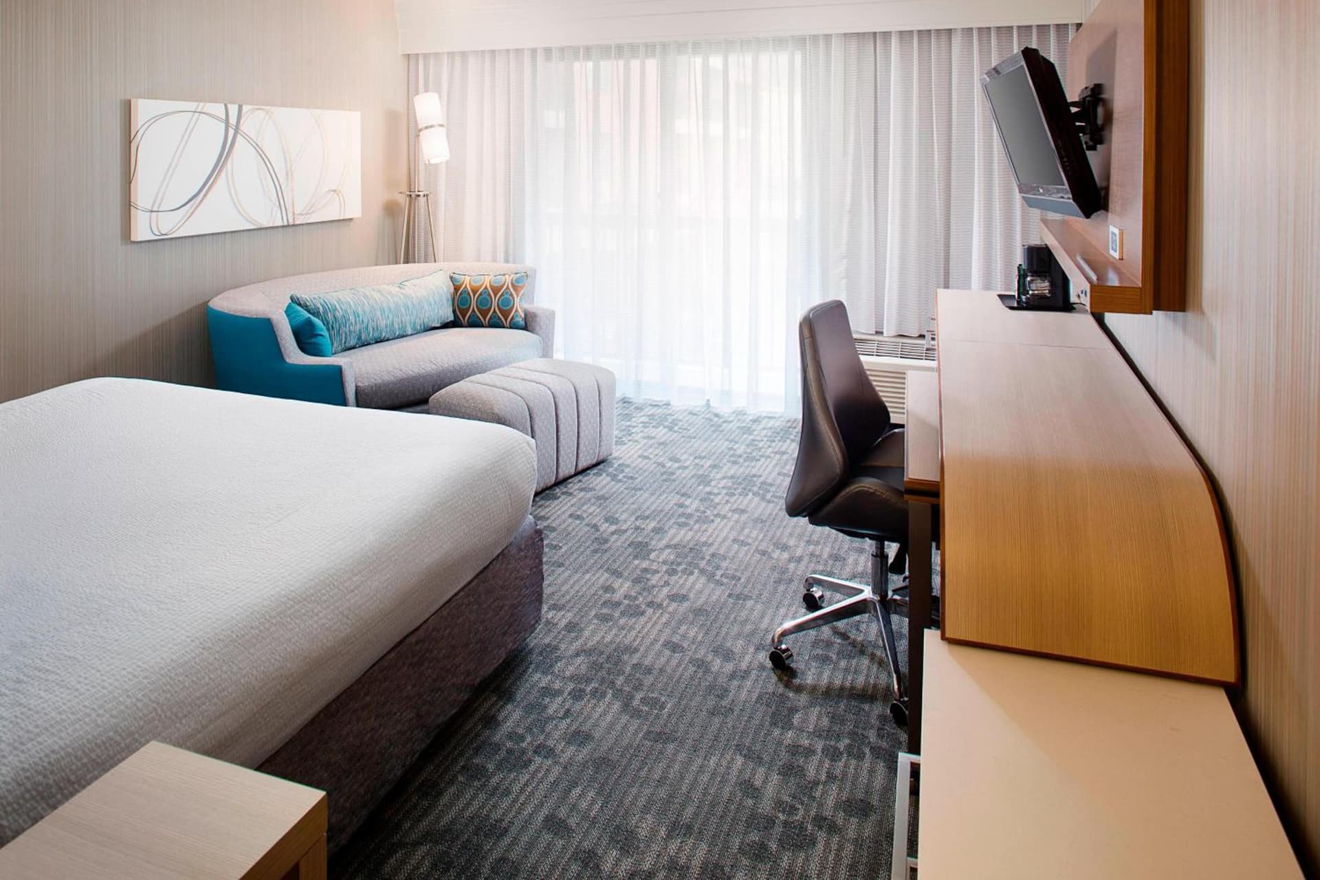 Courtyard by Marriott Richmond Airport property views in Sandston, VA — gallery photo 3