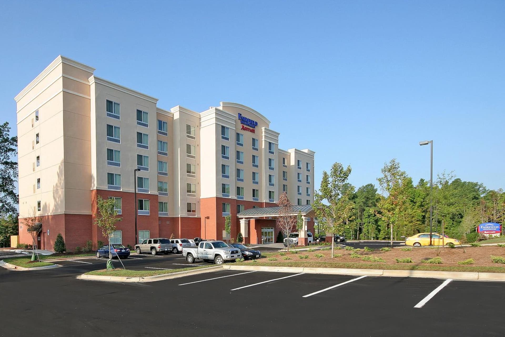 Fairfield Inn & Suites Raleigh-Durham Airport/Brier Creek featured exterior or lobby in Durham, NC — similar hotel