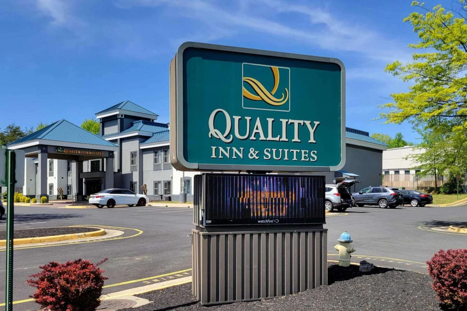 Quality Inn & Suites Quantico property views in Stafford, VA — gallery photo 3