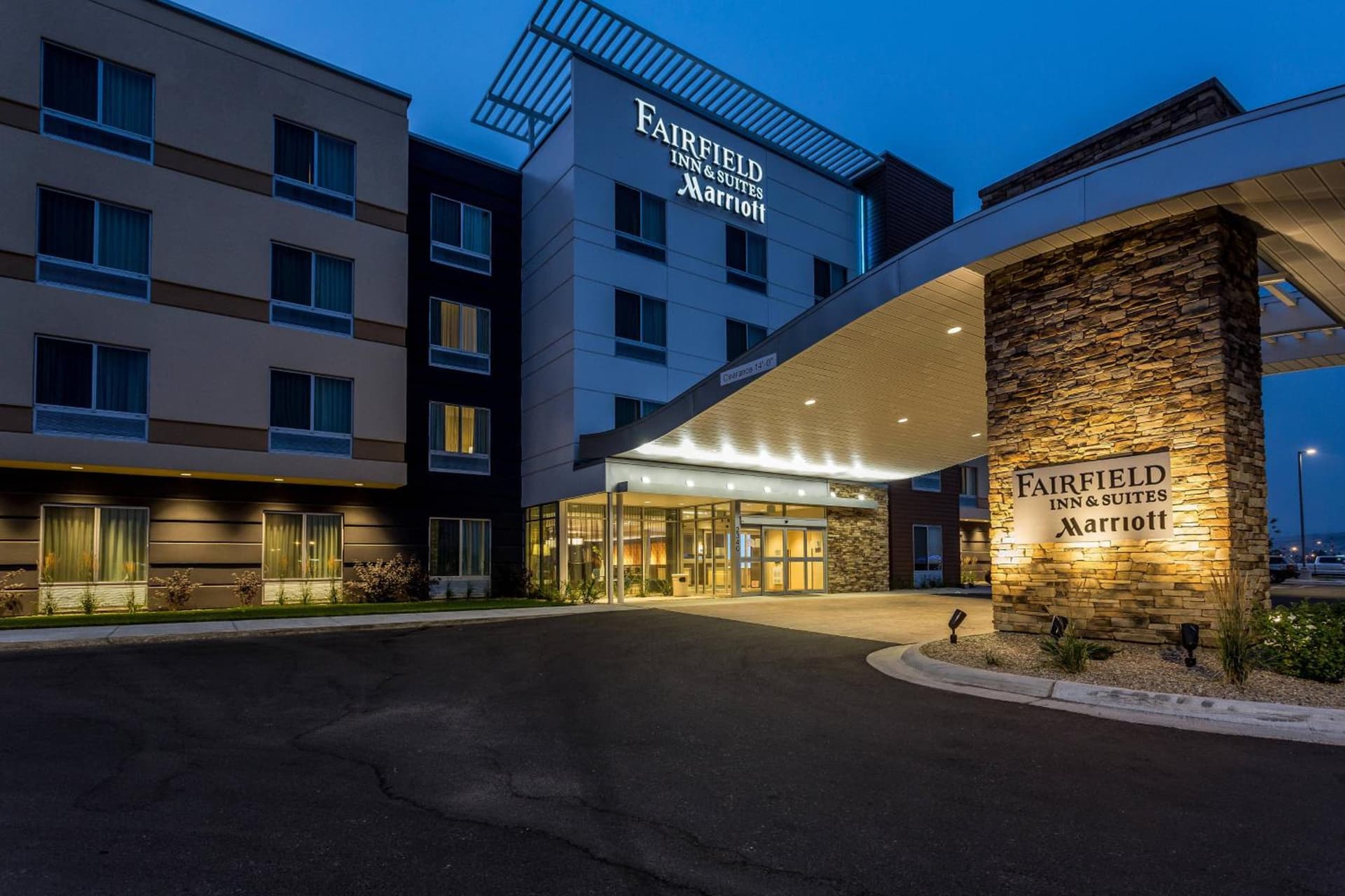 Fairfield Inn & Suites by Marriott Butte property views in Butte, MT — gallery photo 3