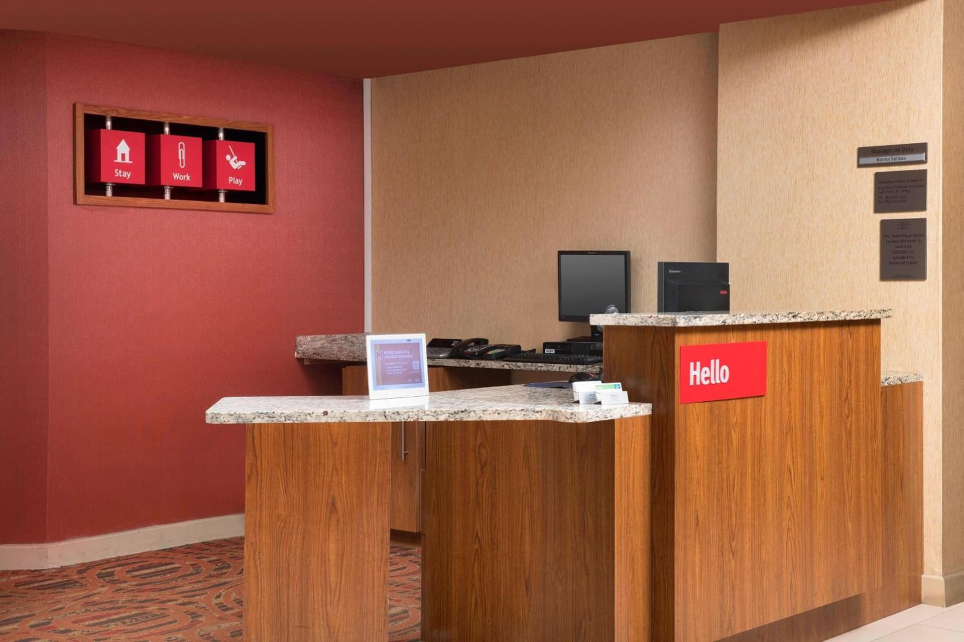 TownePlace Suites by Marriott Eagle Pass interior in Eagle Pass, TX — gallery photo 2