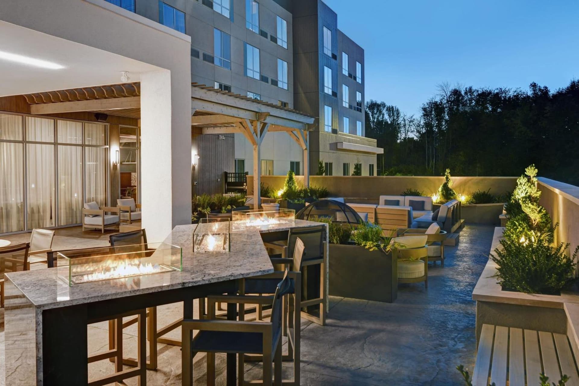 Courtyard by Marriott Hamilton property views in Hamilton, NJ — gallery photo 3
