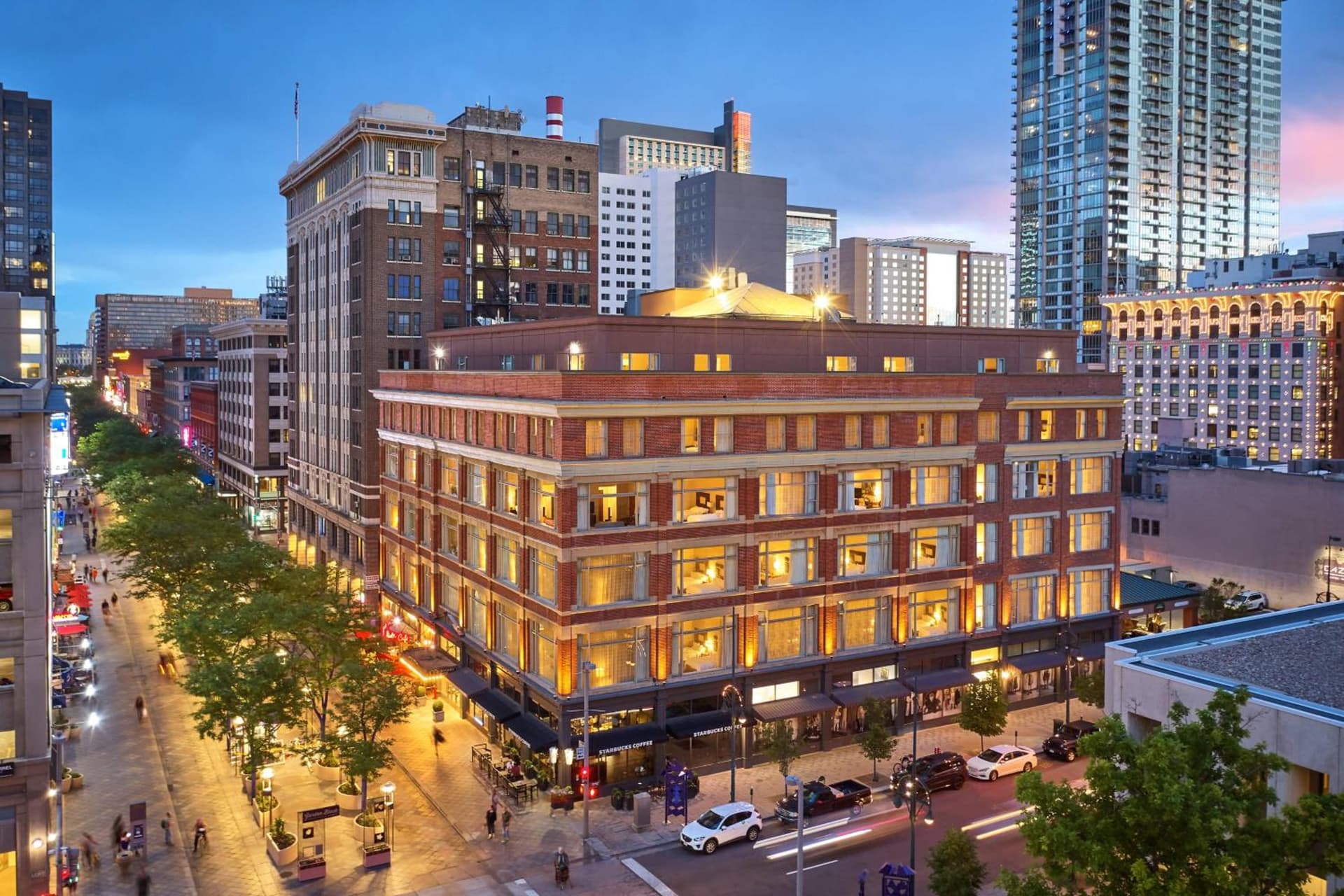 Courtyard by Marriott Denver Downtown featured exterior or lobby in Denver, CO — similar hotel