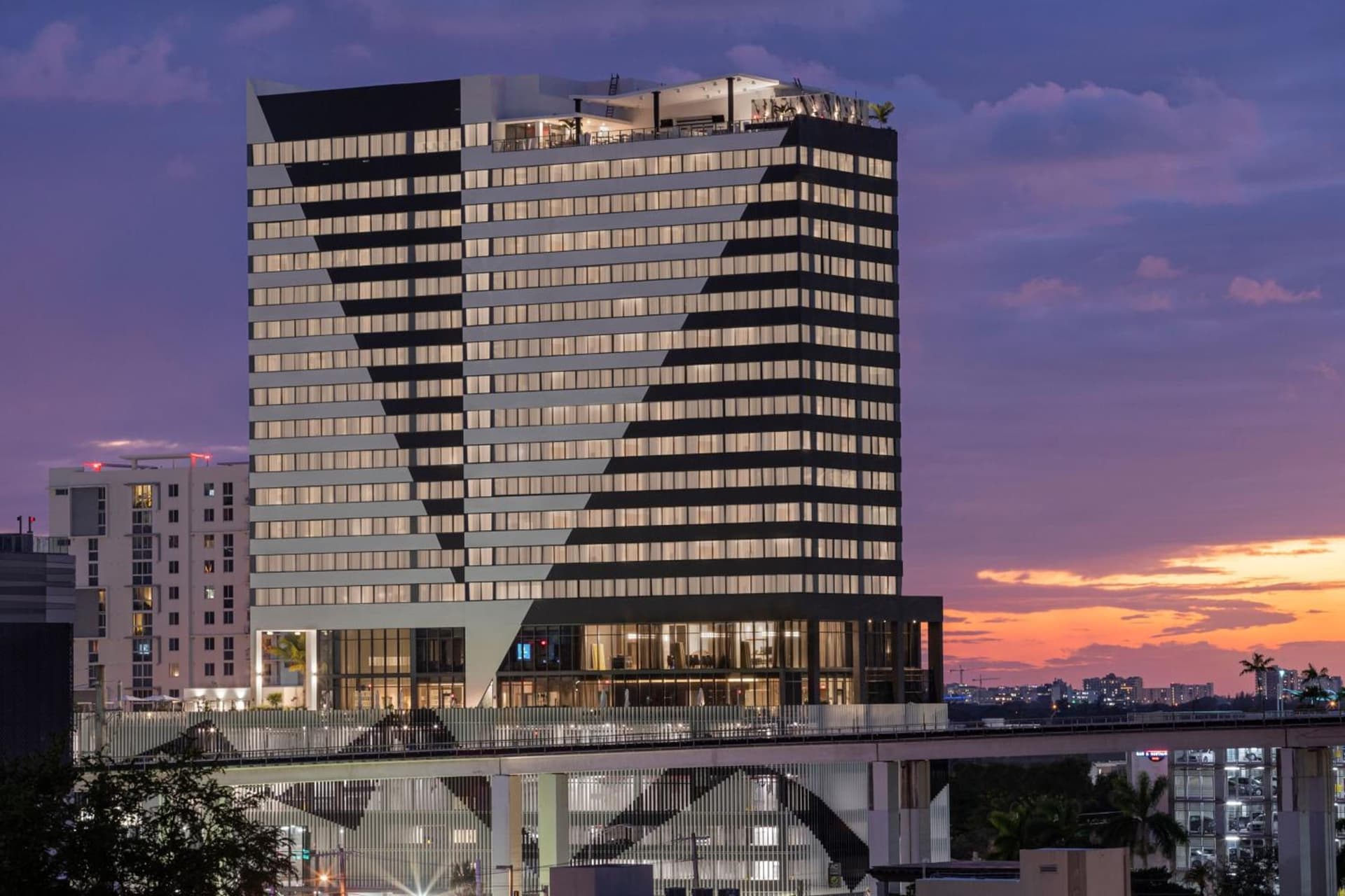 AC Hotel By Marriott Miami Brickell featured exterior or lobby in Miami, FL — similar hotel