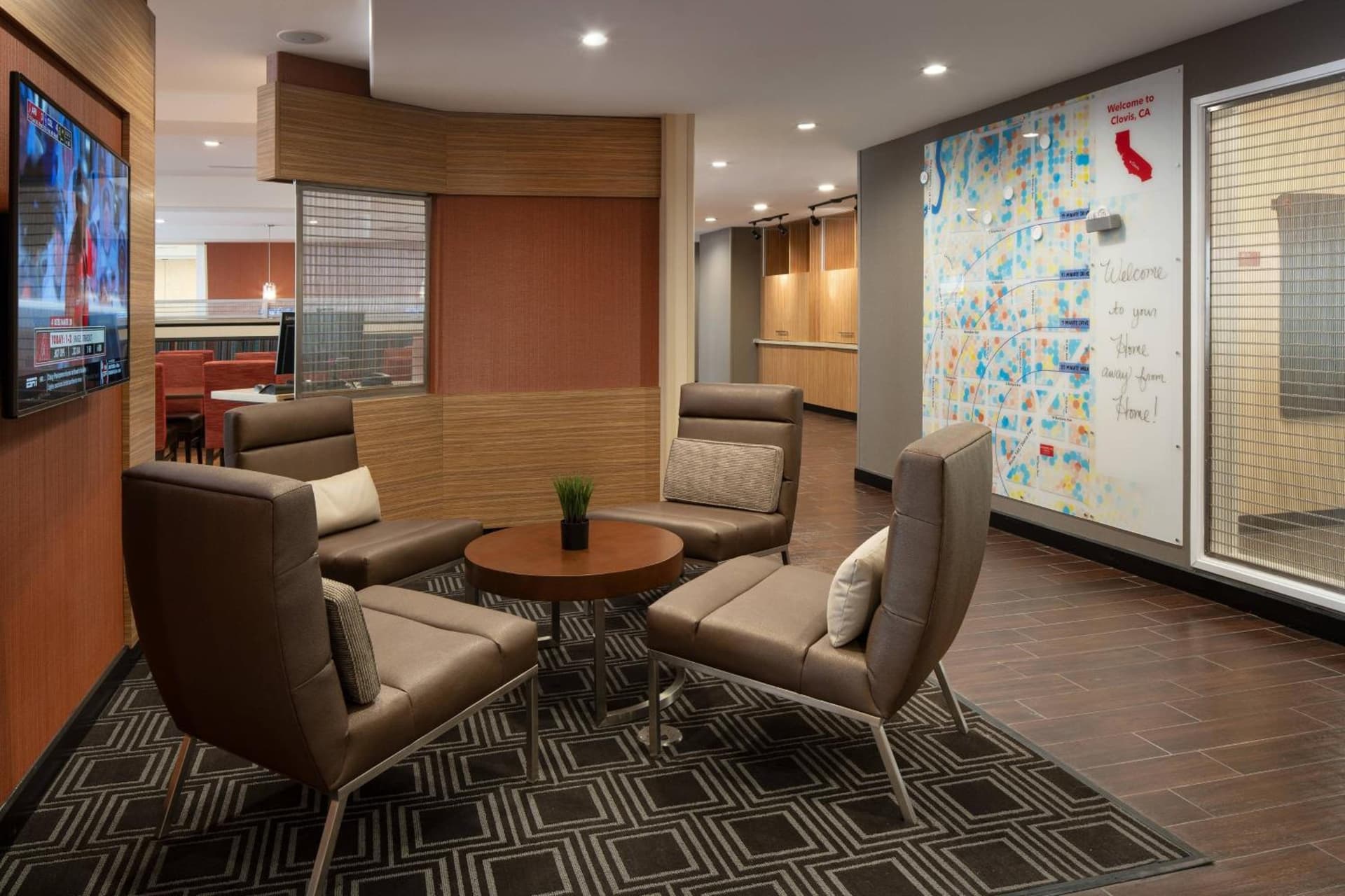 TownePlace Suites Fresno Clovis property views in Clovis, CA — gallery photo 3