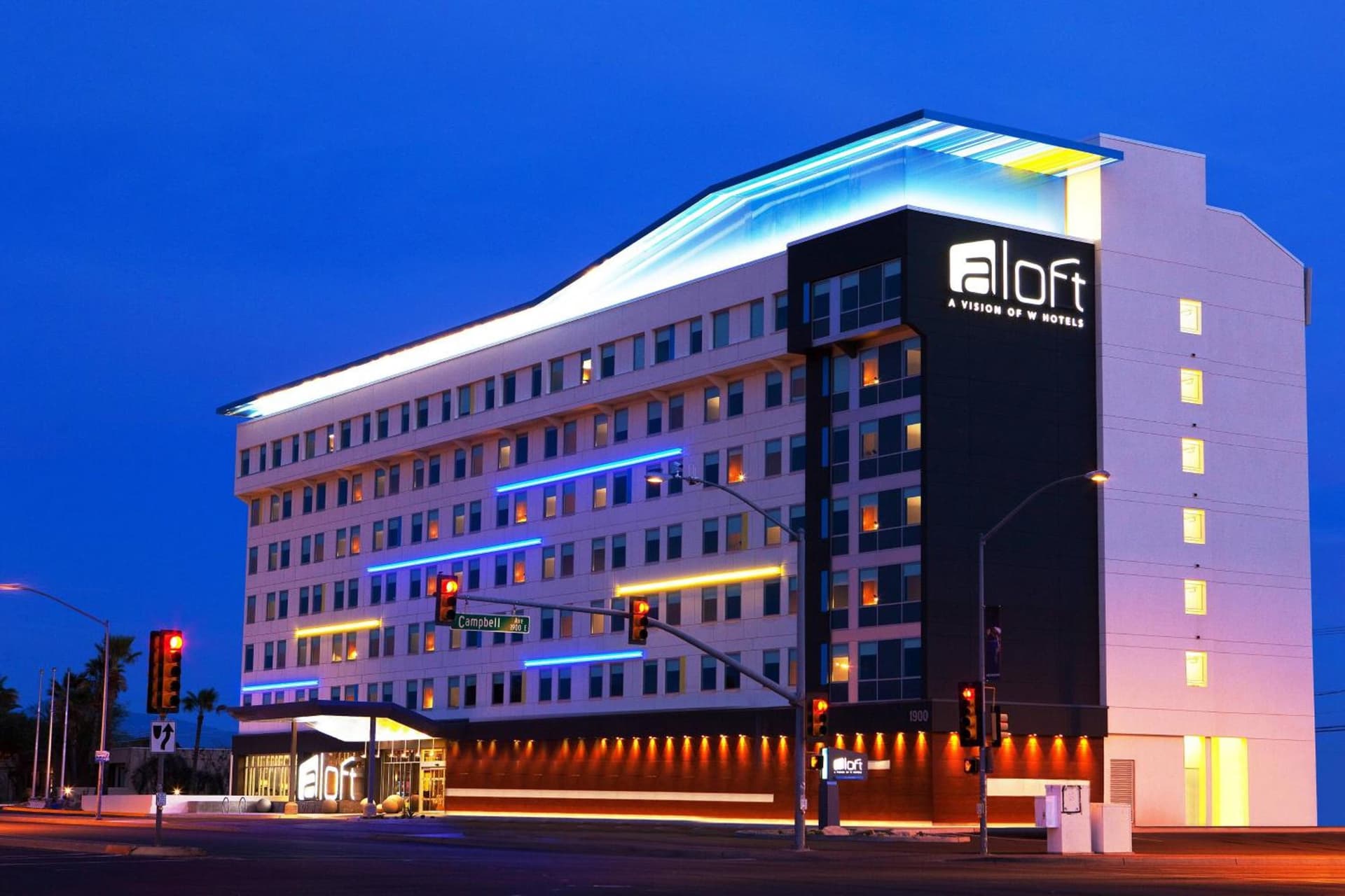 Aloft Tucson University property views in Tucson, AZ — gallery photo 3