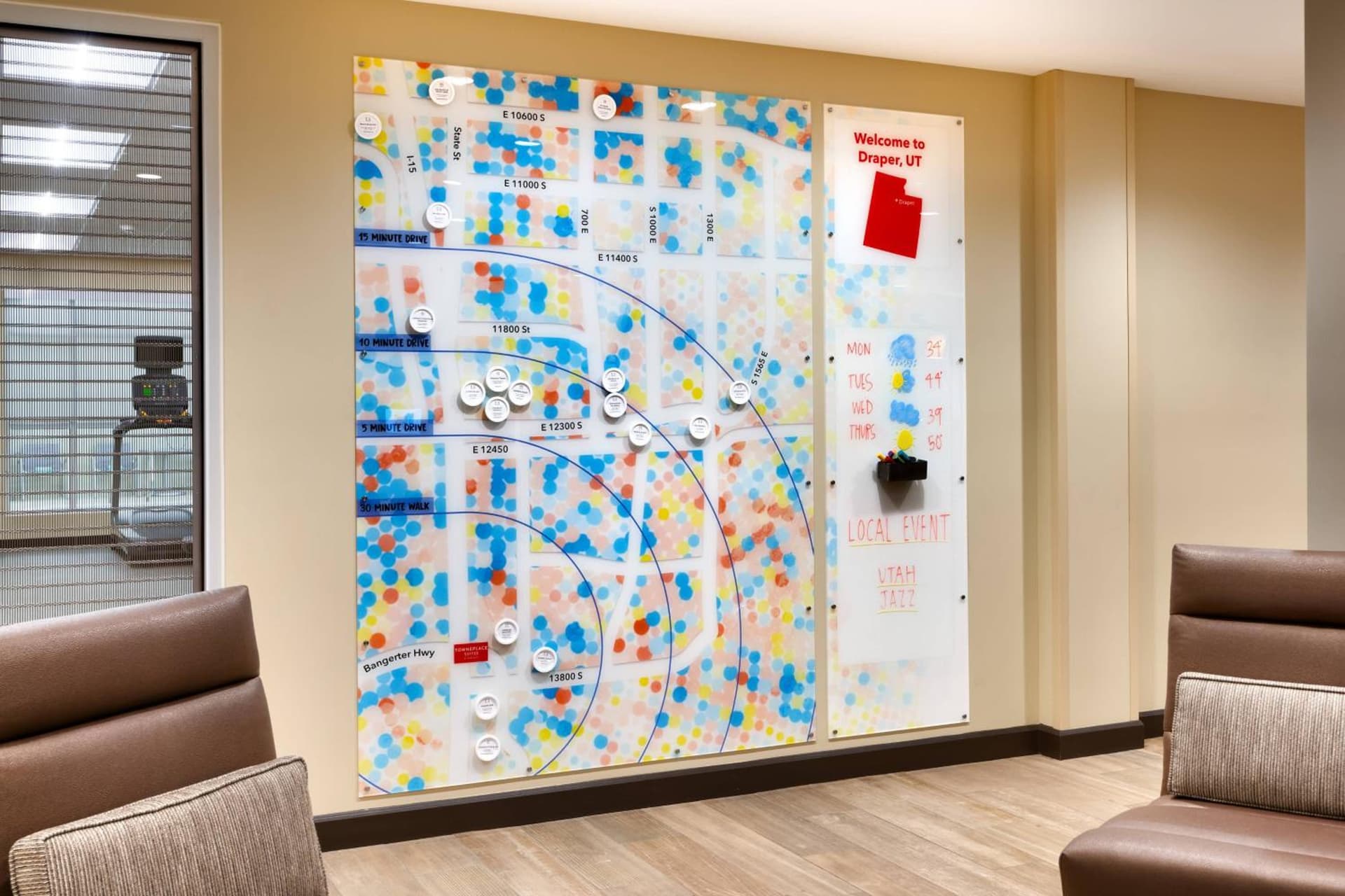 TownePlace Suites by Marriott Salt Lake City Draper property views in Draper, UT — gallery photo 3