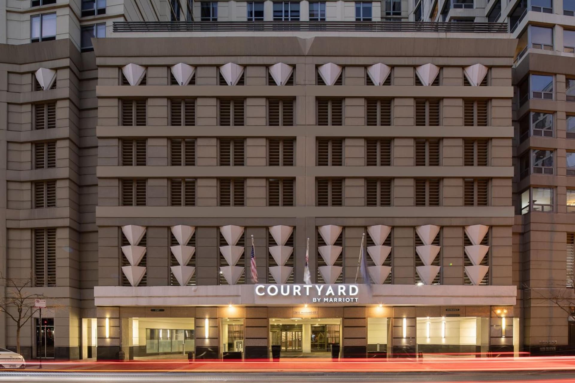 Courtyard by Marriott Chicago Downtown/River North exterior or lobby in Chicago, IL — main listing photo