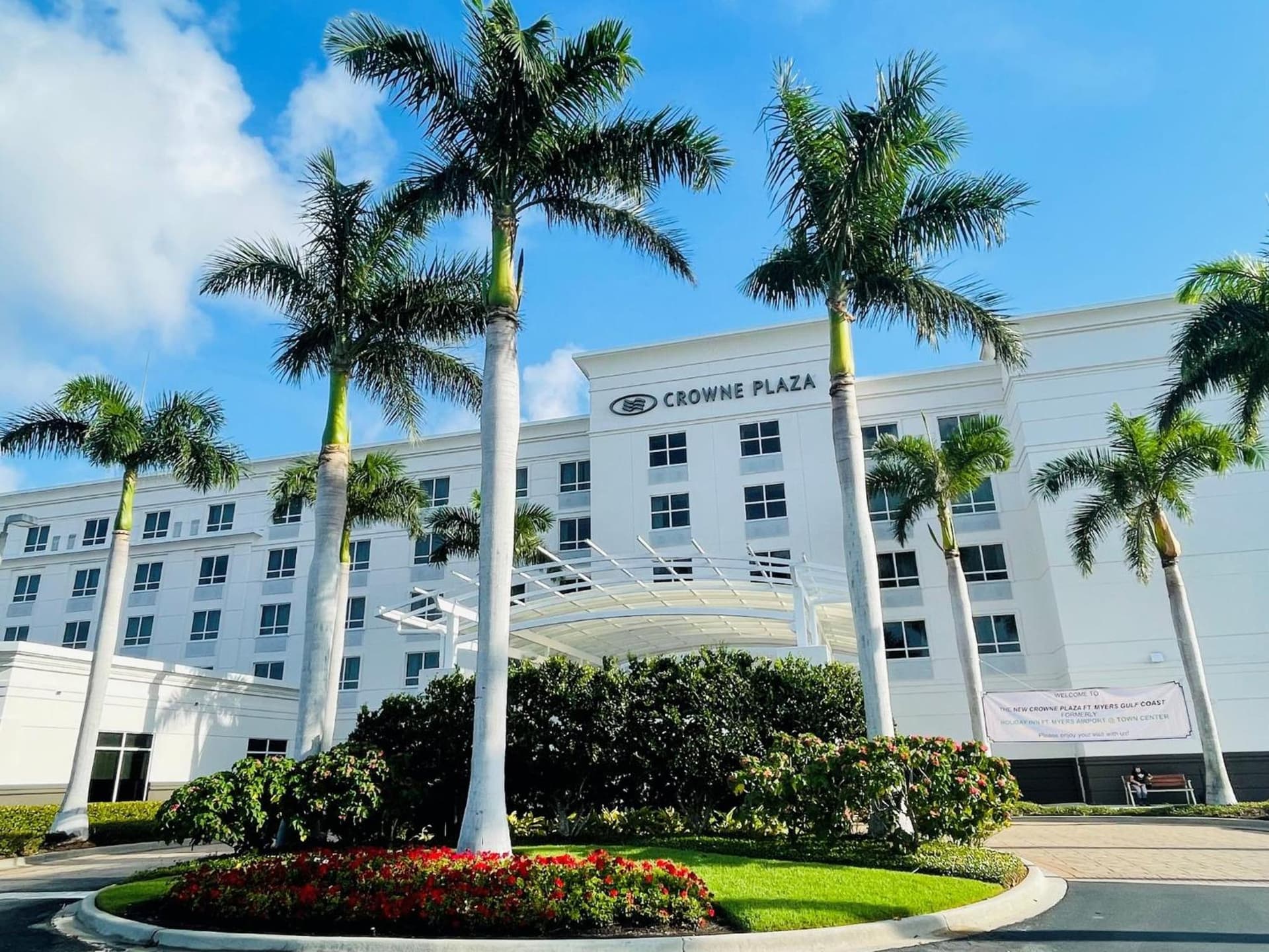 Crowne Plaza Ft Myers Gulf Coast by IHG exterior or lobby in Fort Myers, FL — main listing photo