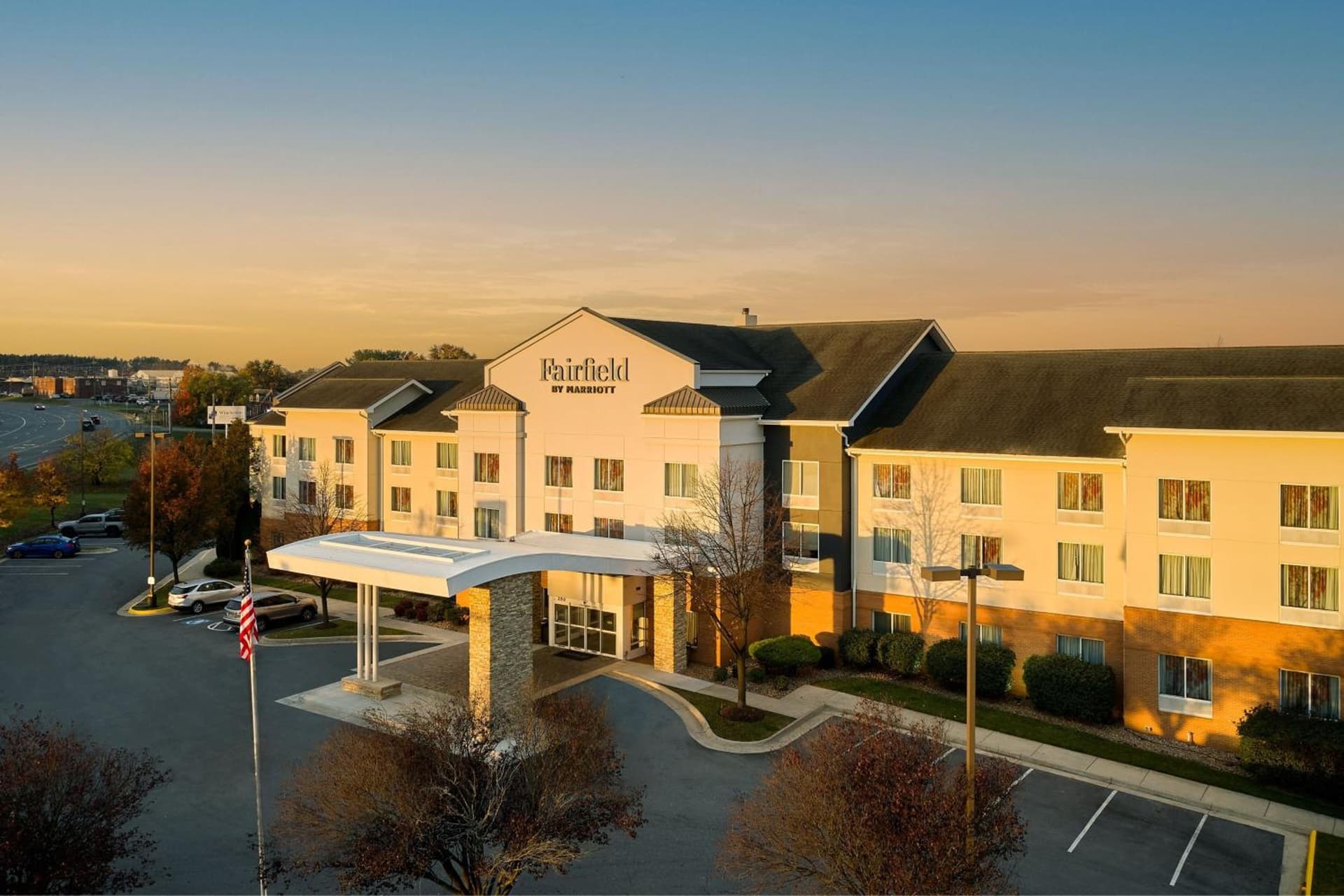 Fairfield Inn and Suites by Marriott Winchester property views in Winchester, VA — gallery photo 3