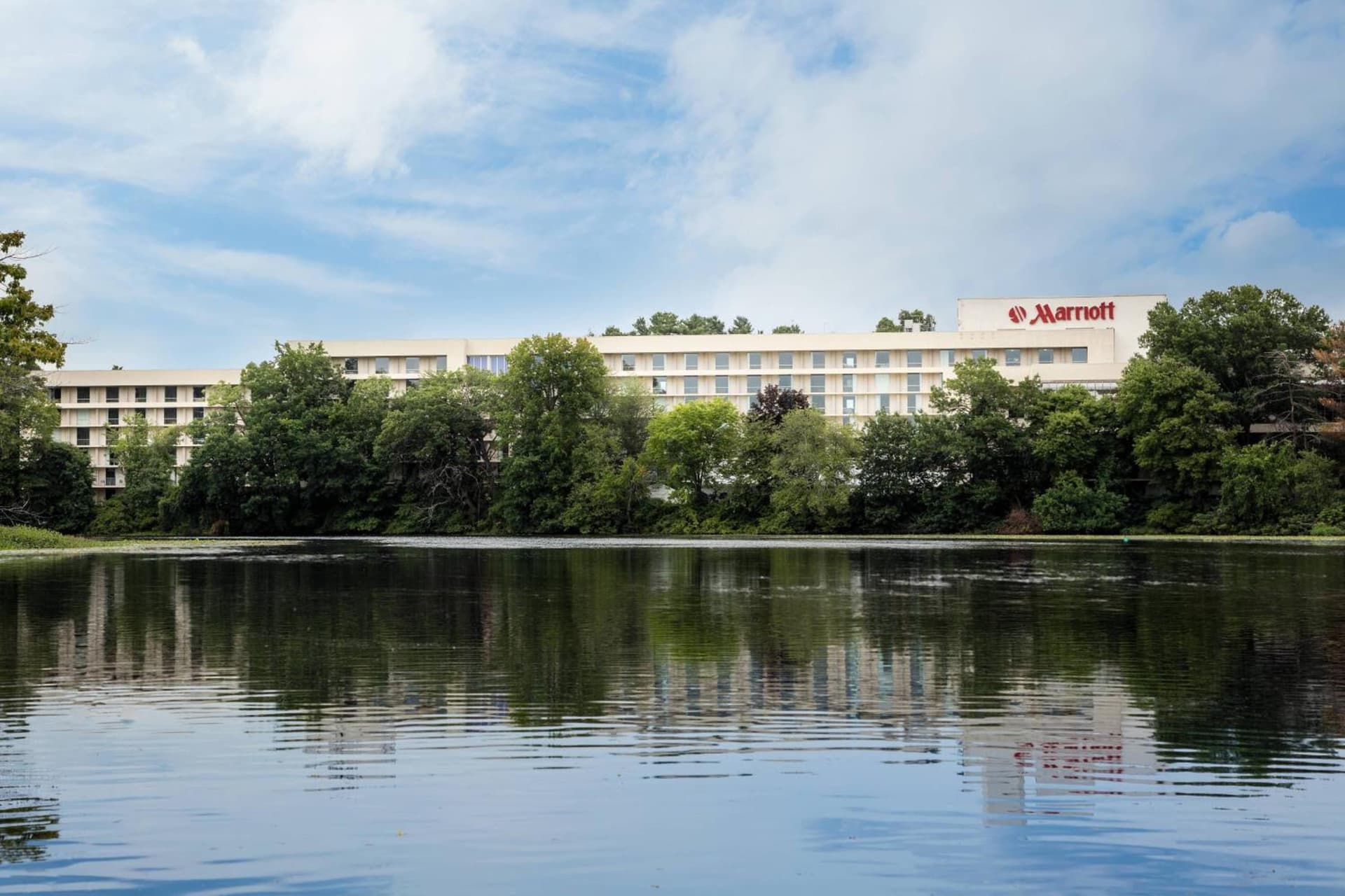Boston Marriott Newton featured exterior or lobby in Newton, MA — similar hotel