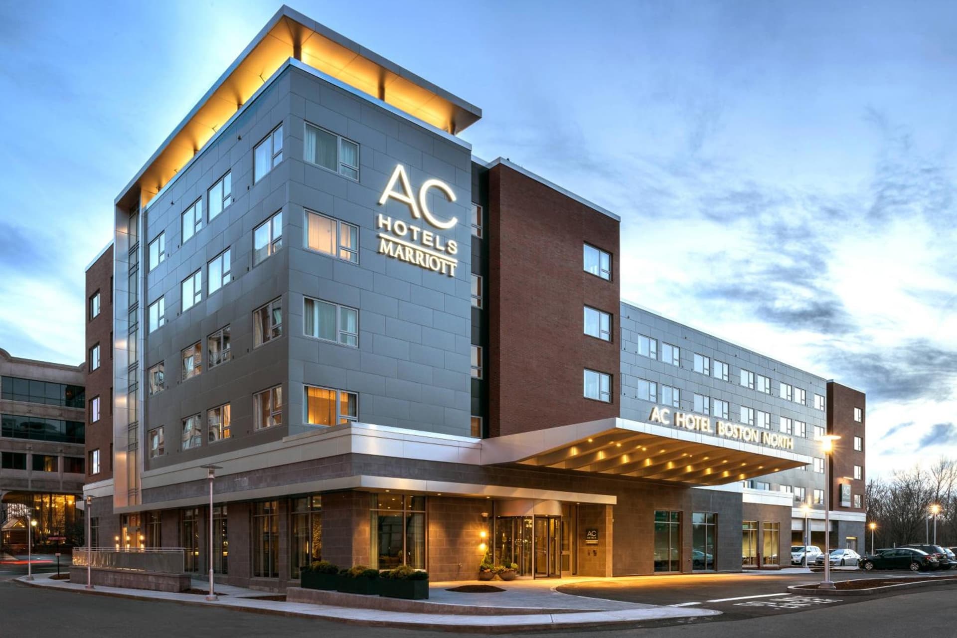 AC Hotel by Marriott Boston North featured exterior or lobby in Medford, MA — similar hotel