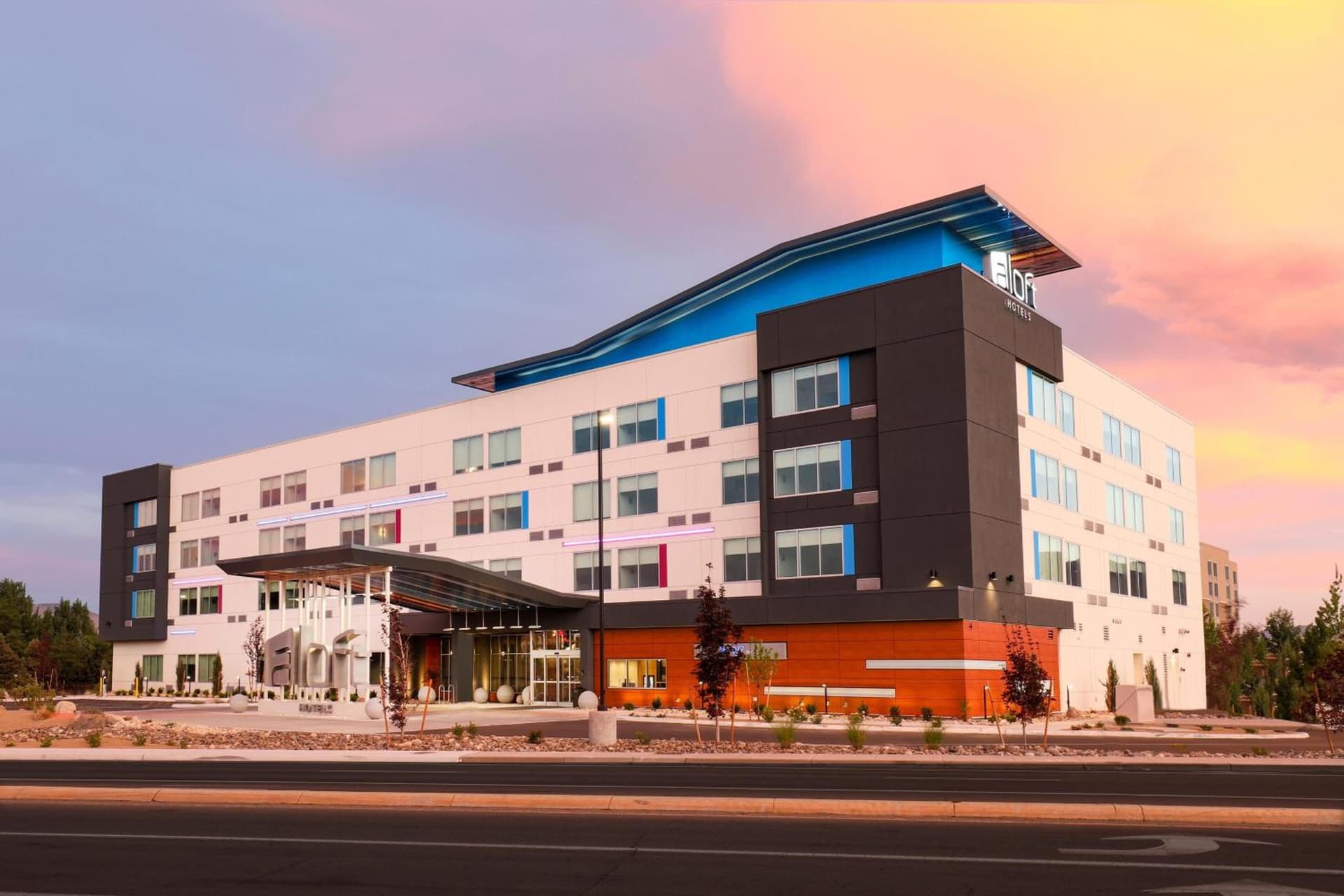 Aloft by Marriott Reno-Tahoe International Airport property views in Reno, NV — gallery photo 3
