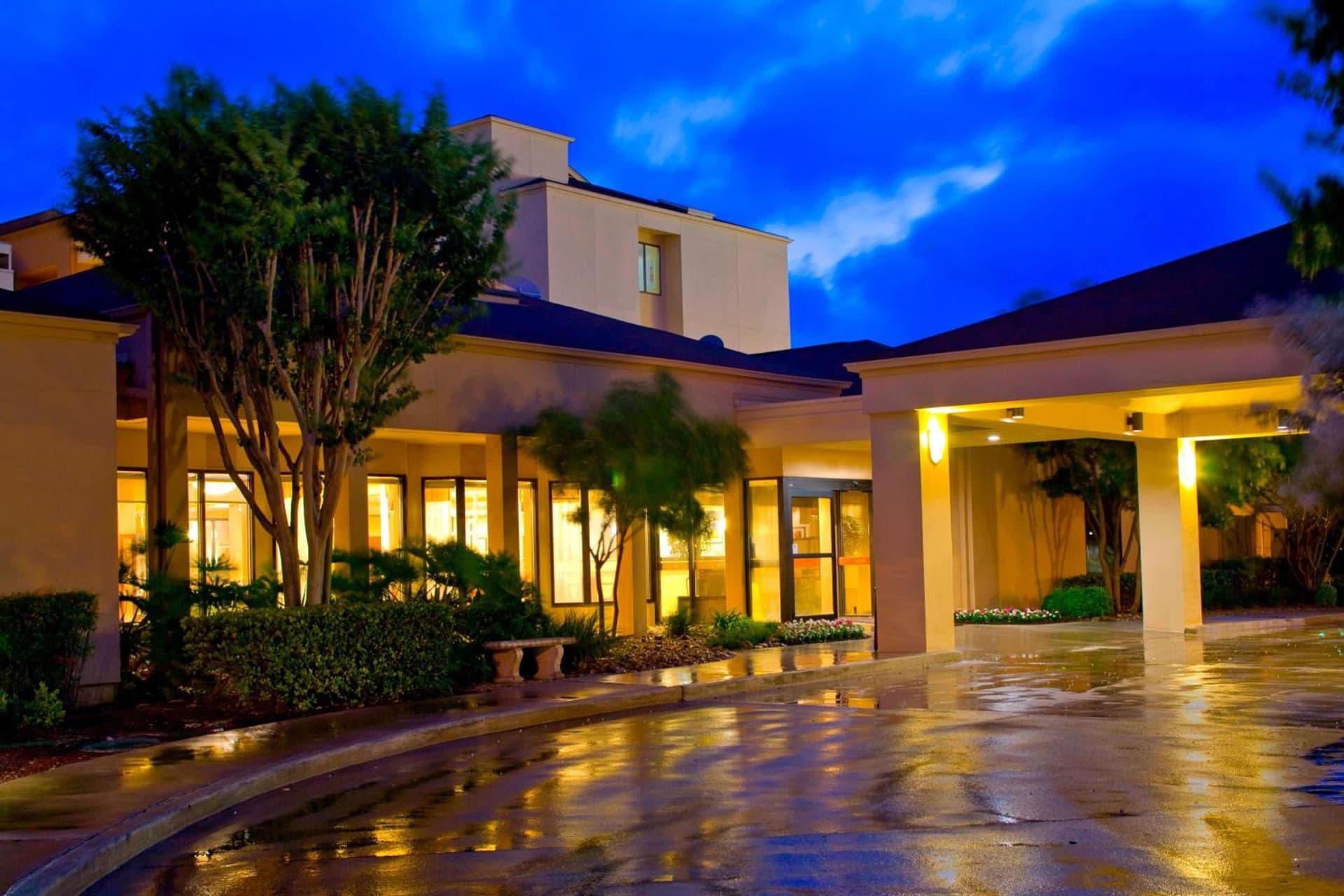 Courtyard by Marriott San Antonio Airport featured exterior or lobby in San Antonio, TX — similar hotel