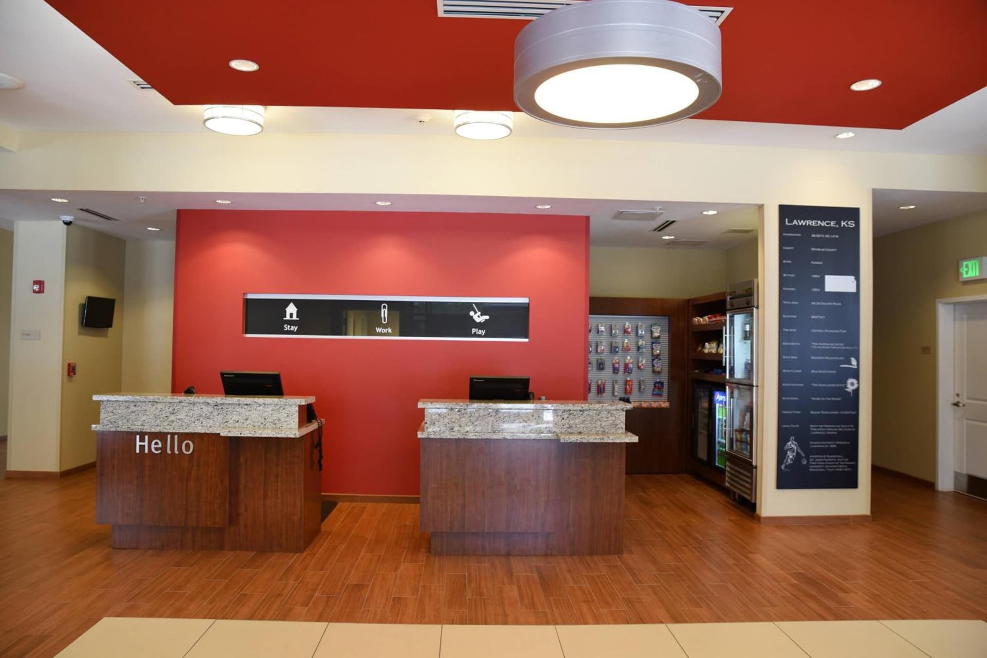 TownePlace Suites by Marriott Lawrence Downtown interior in Lawrence, KS — gallery photo 2