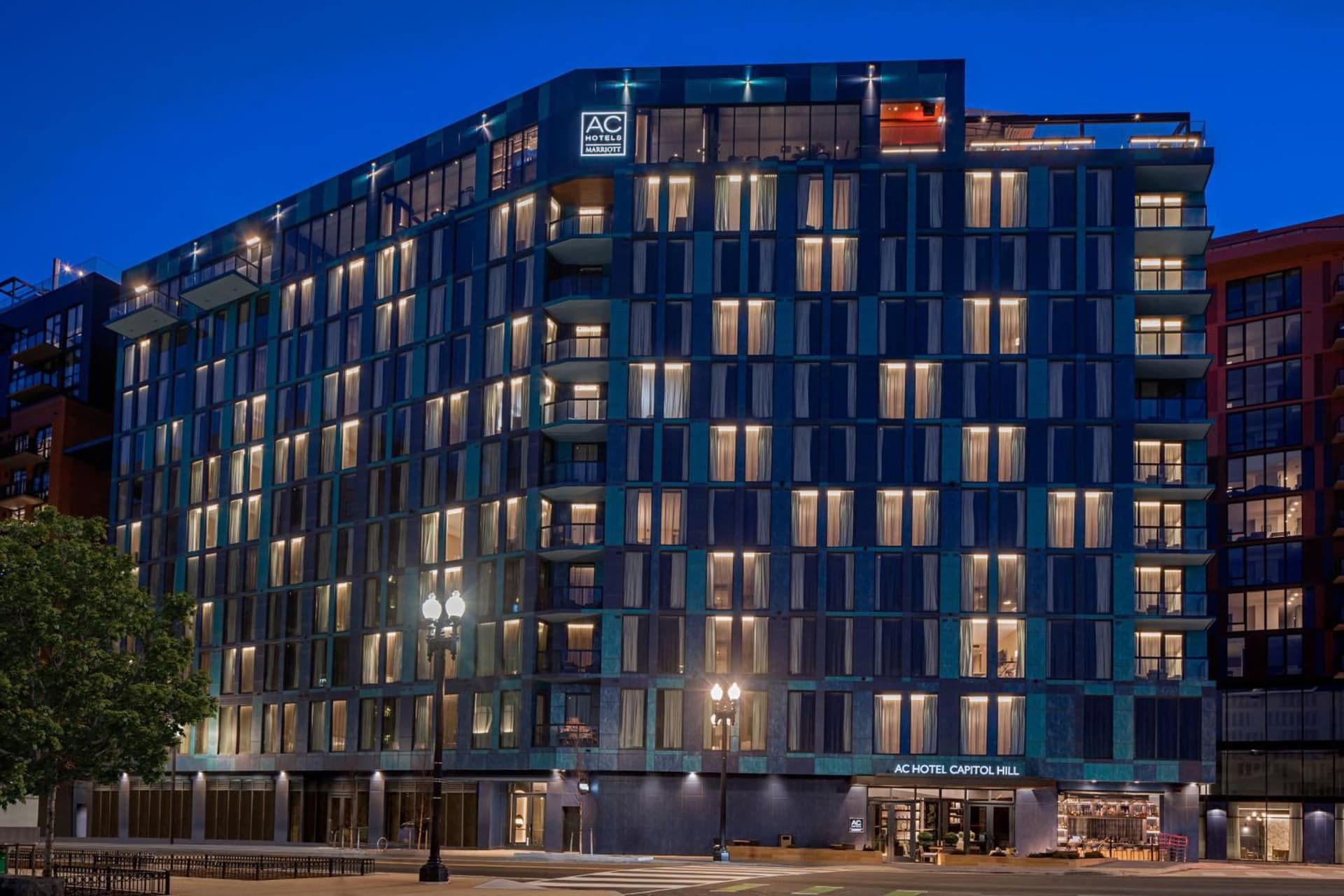 AC Hotel by Marriott Washington DC Capitol Hill Navy Yard featured exterior or lobby in Washington, DC — similar hotel