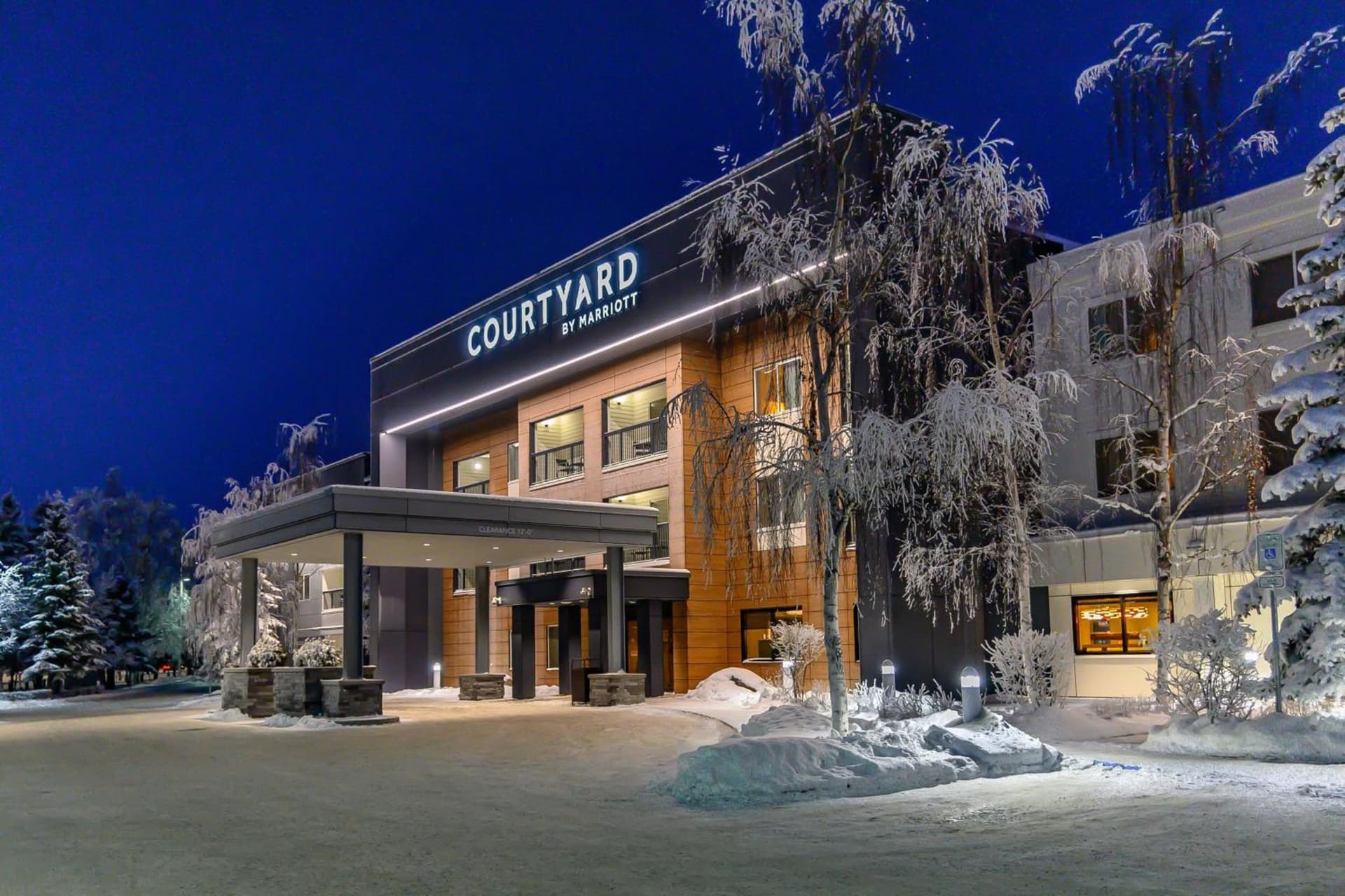 Courtyard by Marriott Anchorage Airport featured exterior or lobby in Anchorage, AK — similar hotel