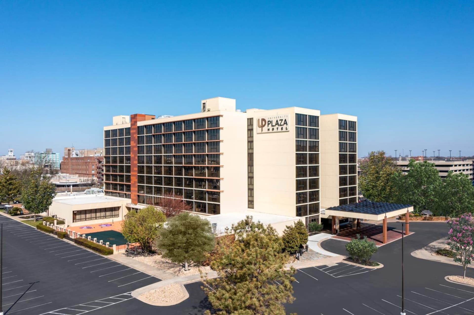 University Plaza Hotel featured exterior or lobby in Springfield, MO — similar hotel