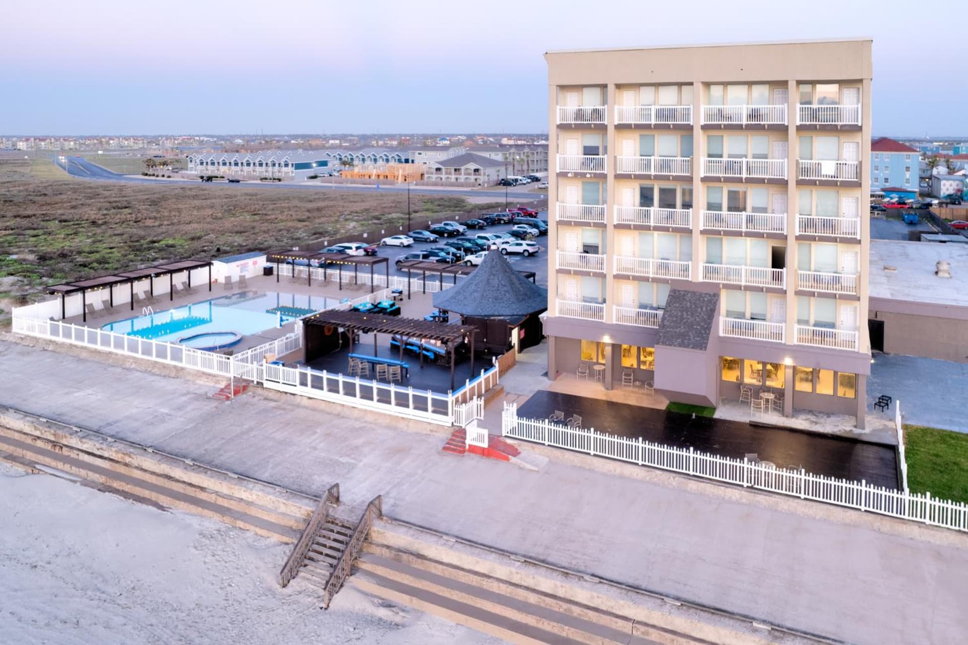 Wyndham Corpus Christi Resort North Padre Island exterior or lobby in Corpus Christi, TX — main listing photo