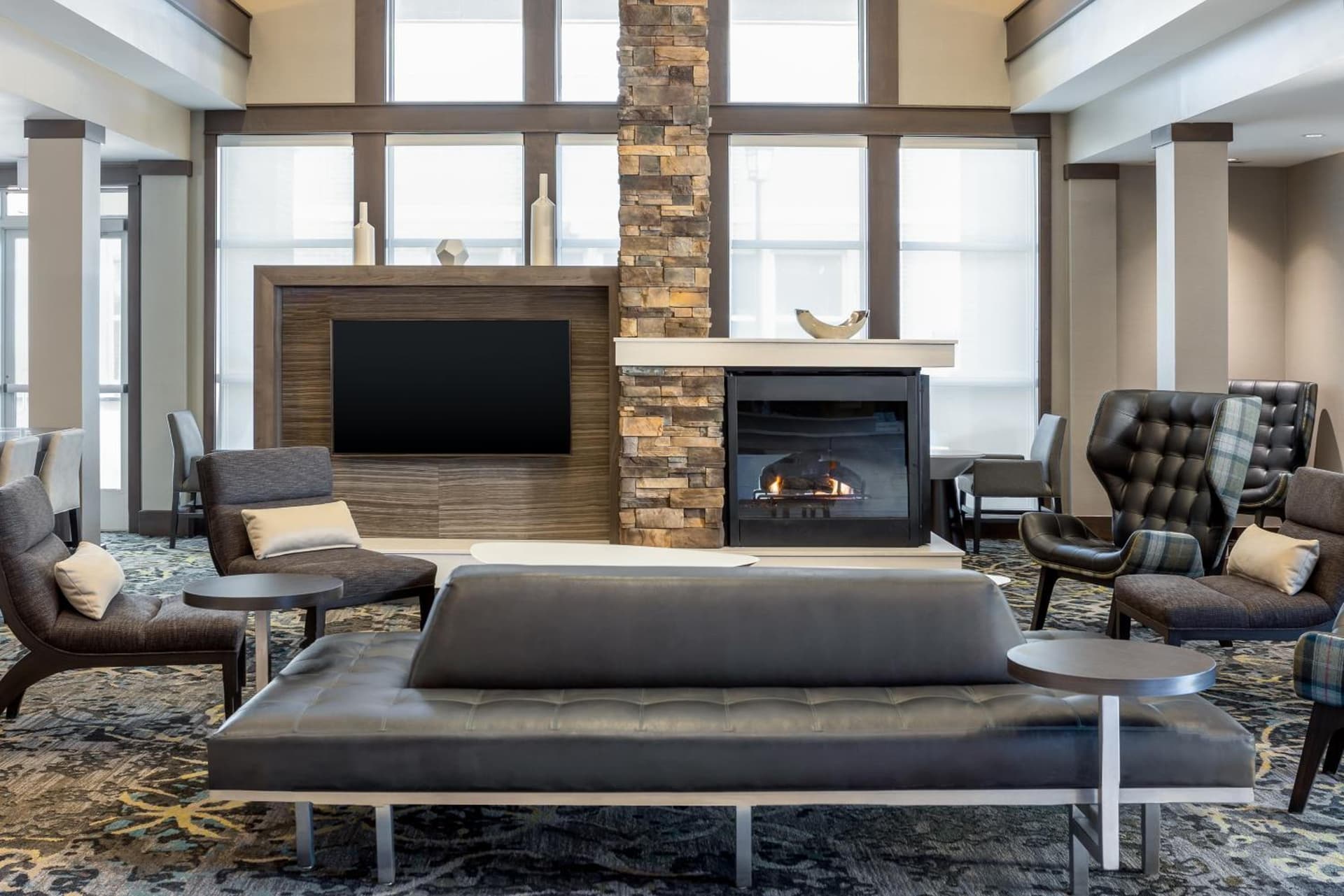 Residence Inn by Marriott Kansas City at The Legends property views in Kansas City, KS — gallery photo 3