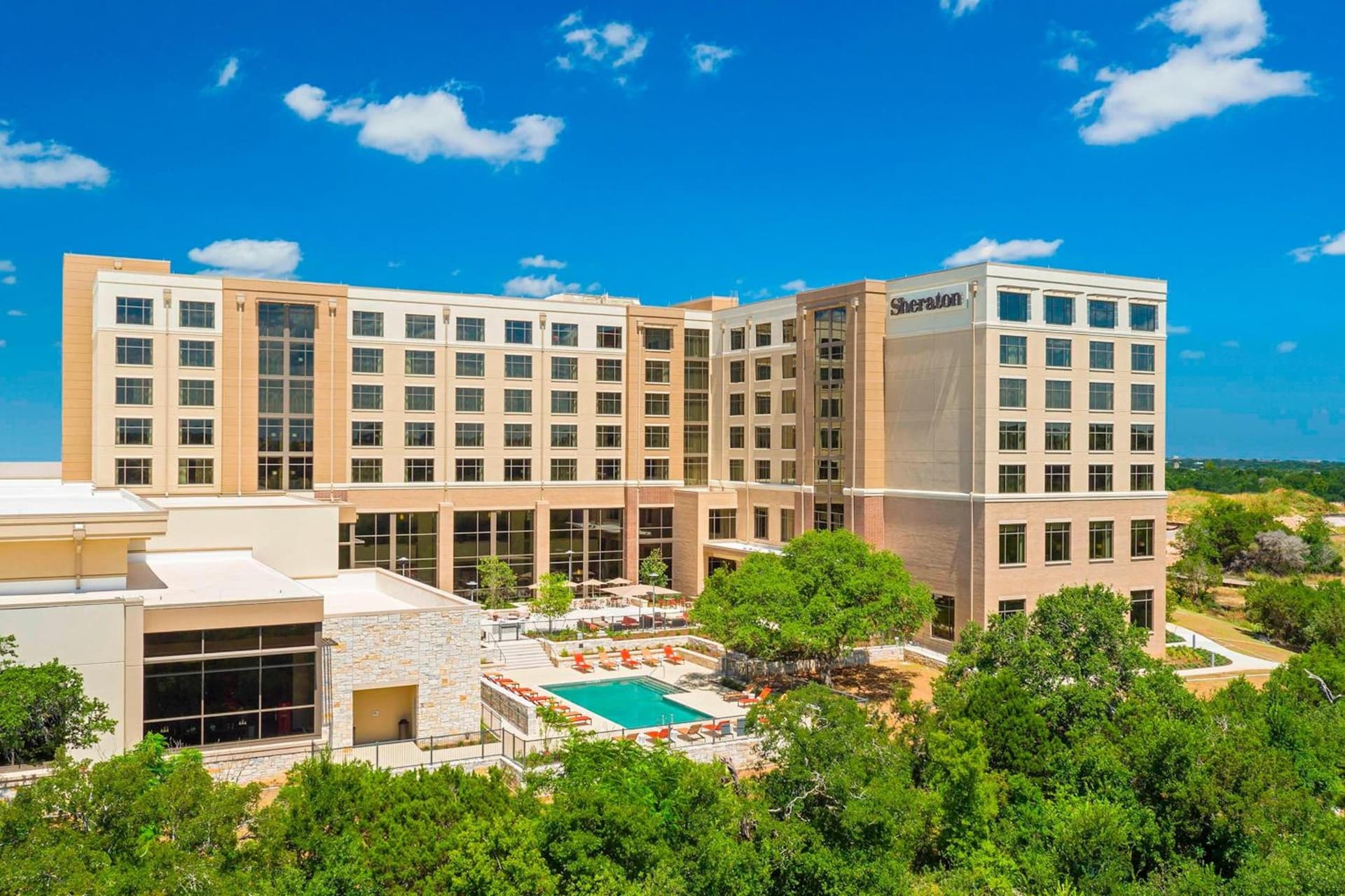 Sheraton Austin Georgetown Hotel & Conference Center featured exterior or lobby in Georgetown, TX — similar hotel