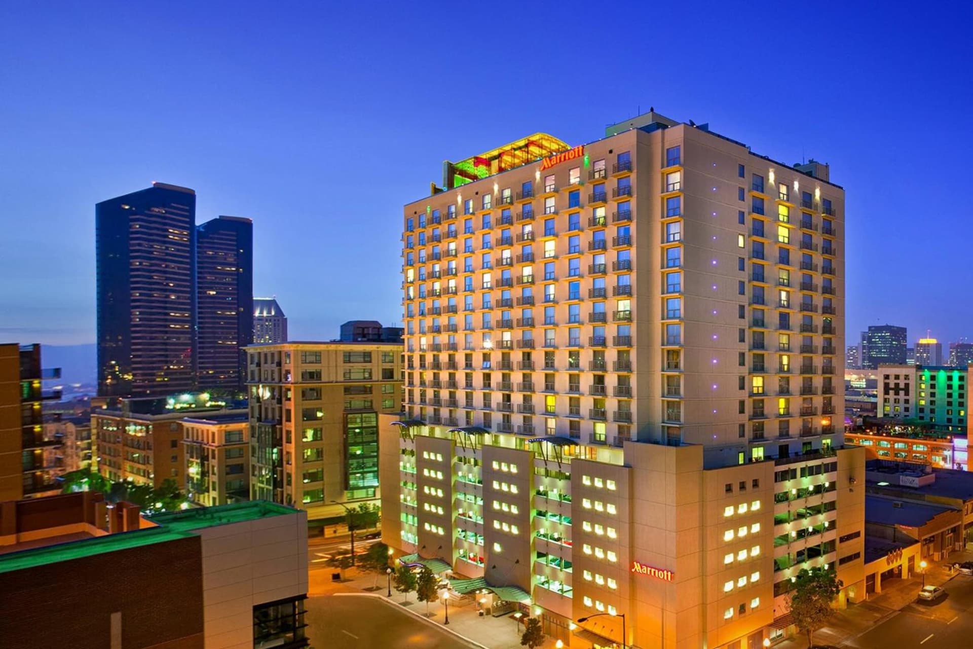 San Diego Marriott Gaslamp Quarter featured exterior or lobby in San Diego, CA — similar hotel