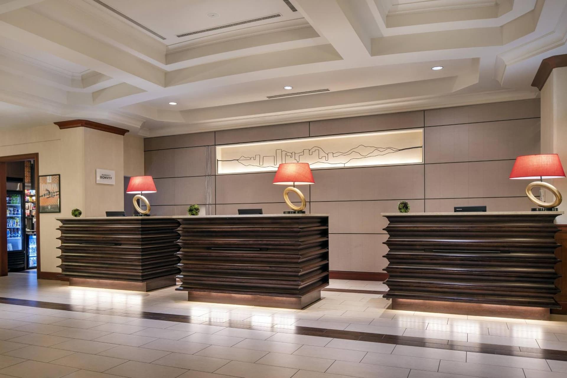 Denver Airport Marriott at Gateway Park interior in Aurora, CO — gallery photo 2