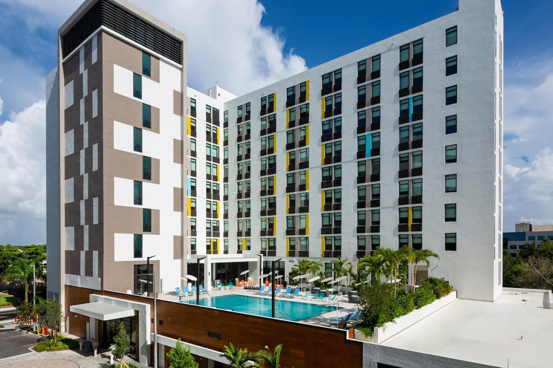 Aloft Miami Aventura exterior or lobby in Aventura, FL — main listing photo