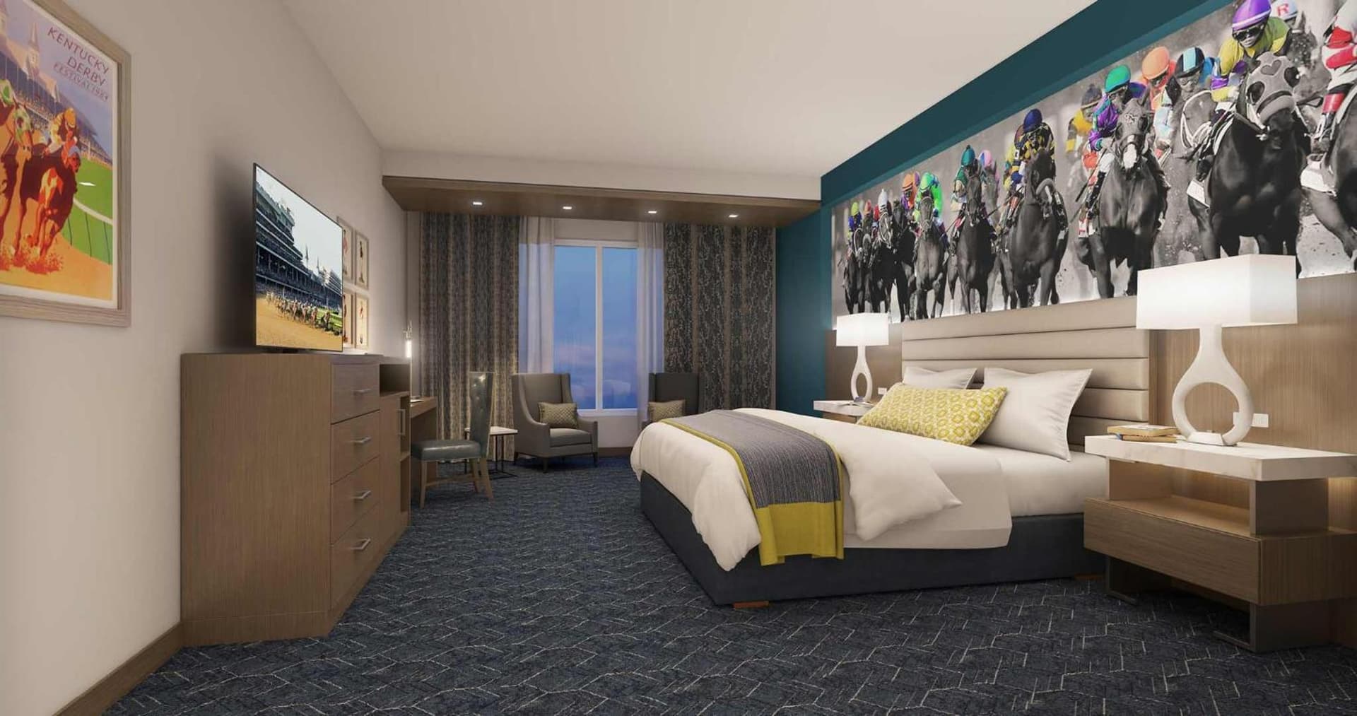 Derby City Gaming & Hotel - A Churchill Downs Property property views in Louisville, KY — gallery photo 3
