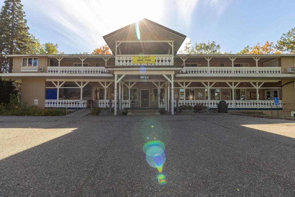 Cedar Oaks Lakeside Resort featured exterior or lobby in Prudenville, MI — similar hotel