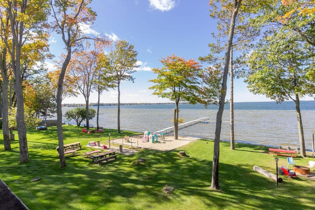 Cedar Oaks Lakeside Resort property views in Prudenville, MI — gallery photo 3