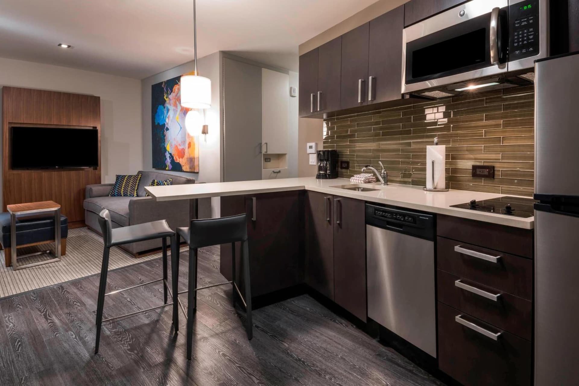 Residence Inn by Marriott Jersey City property views in Jersey City, NJ — gallery photo 3