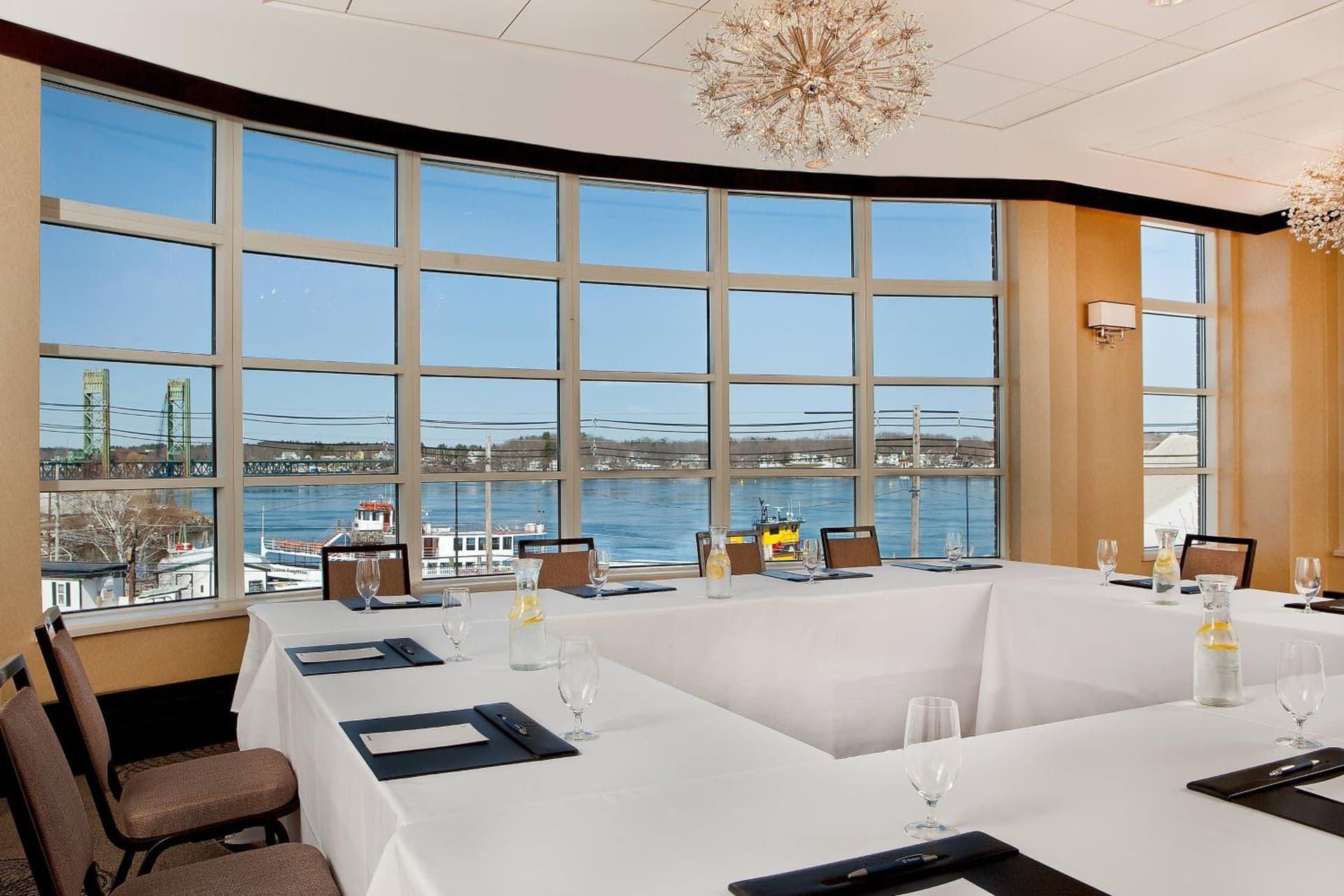 Sheraton Portsmouth Harborside Hotel property views in Portsmouth, NH — gallery photo 3