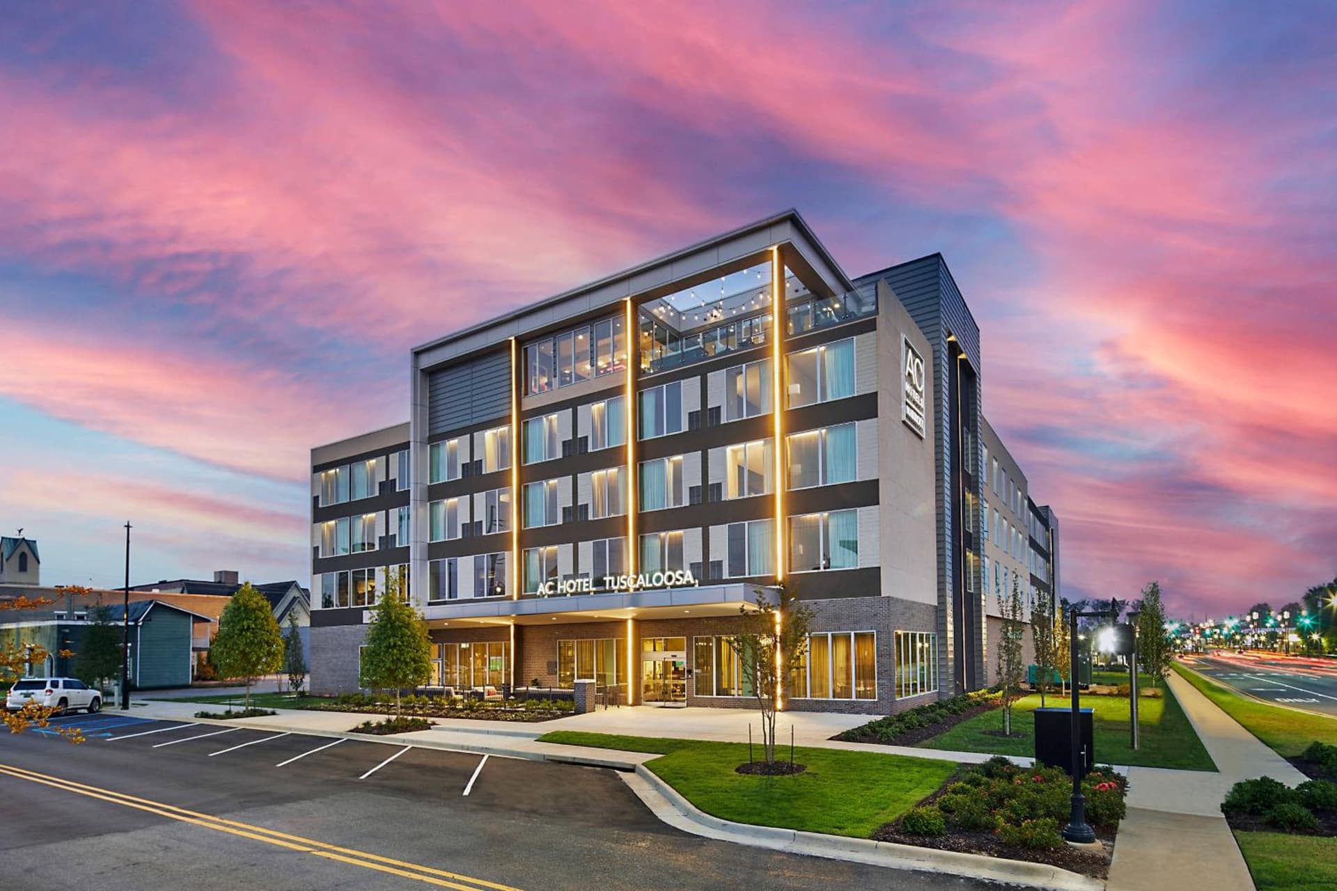 AC Hotel by Marriott Tuscaloosa Downtown featured exterior or lobby in Tuscaloosa, AL — similar hotel
