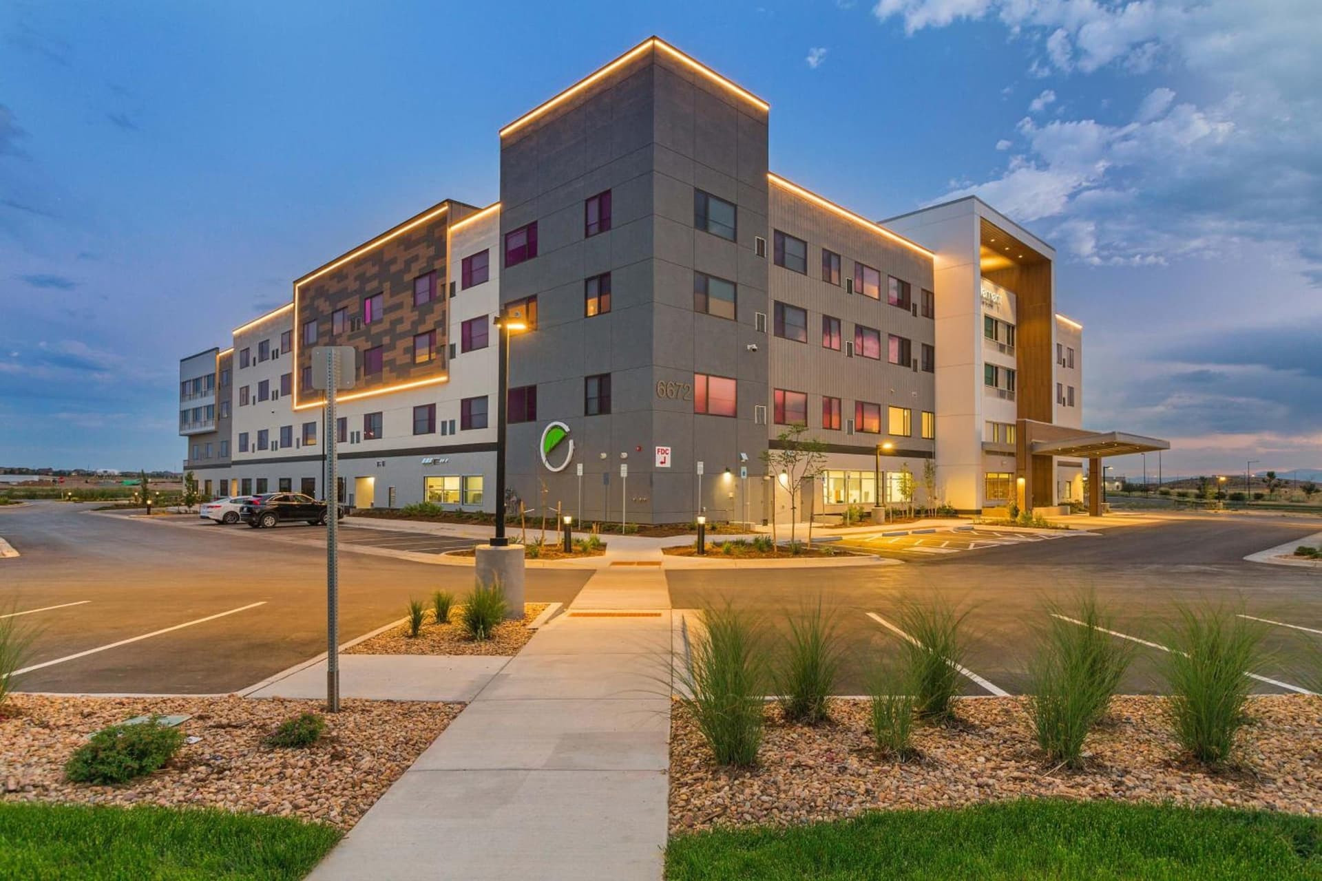 Element by Marriott Denver International Airport featured exterior or lobby in Denver, CO — similar hotel