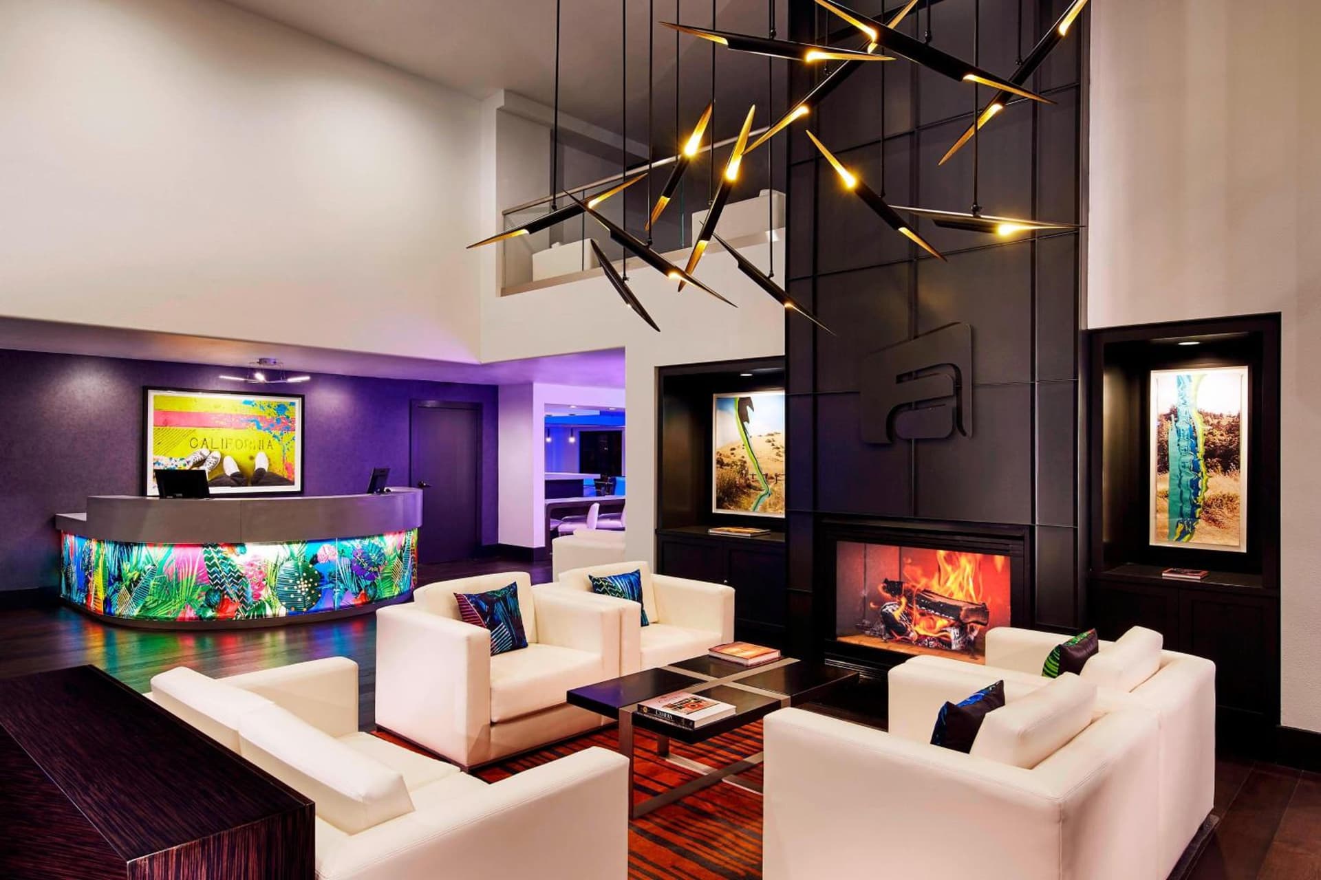 Aloft by Marriott San Jose Cupertino interior in San Jose, CA — gallery photo 2