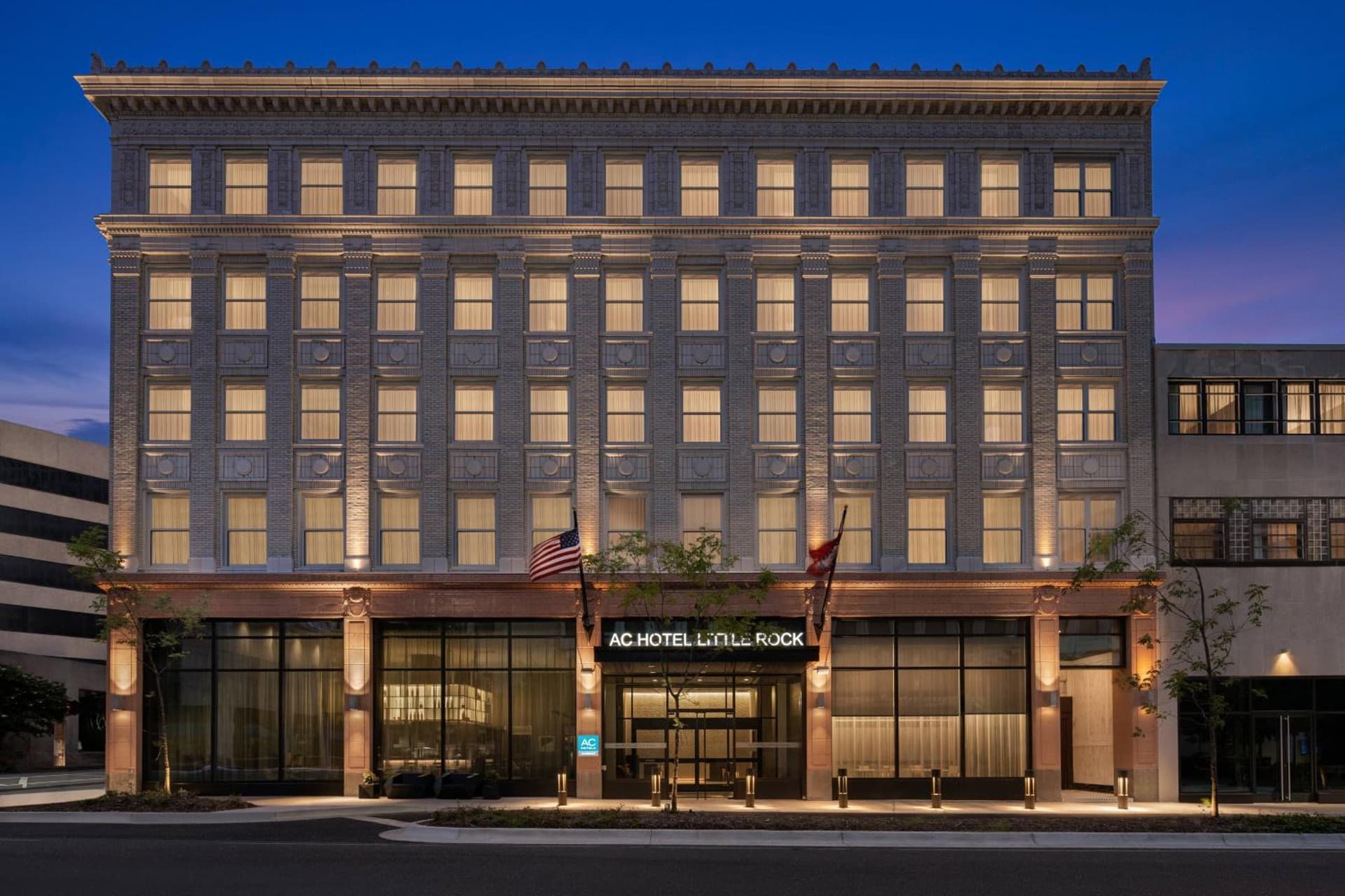 AC Hotel by Marriott Little Rock Downtown featured exterior or lobby in Little Rock, AR — similar hotel