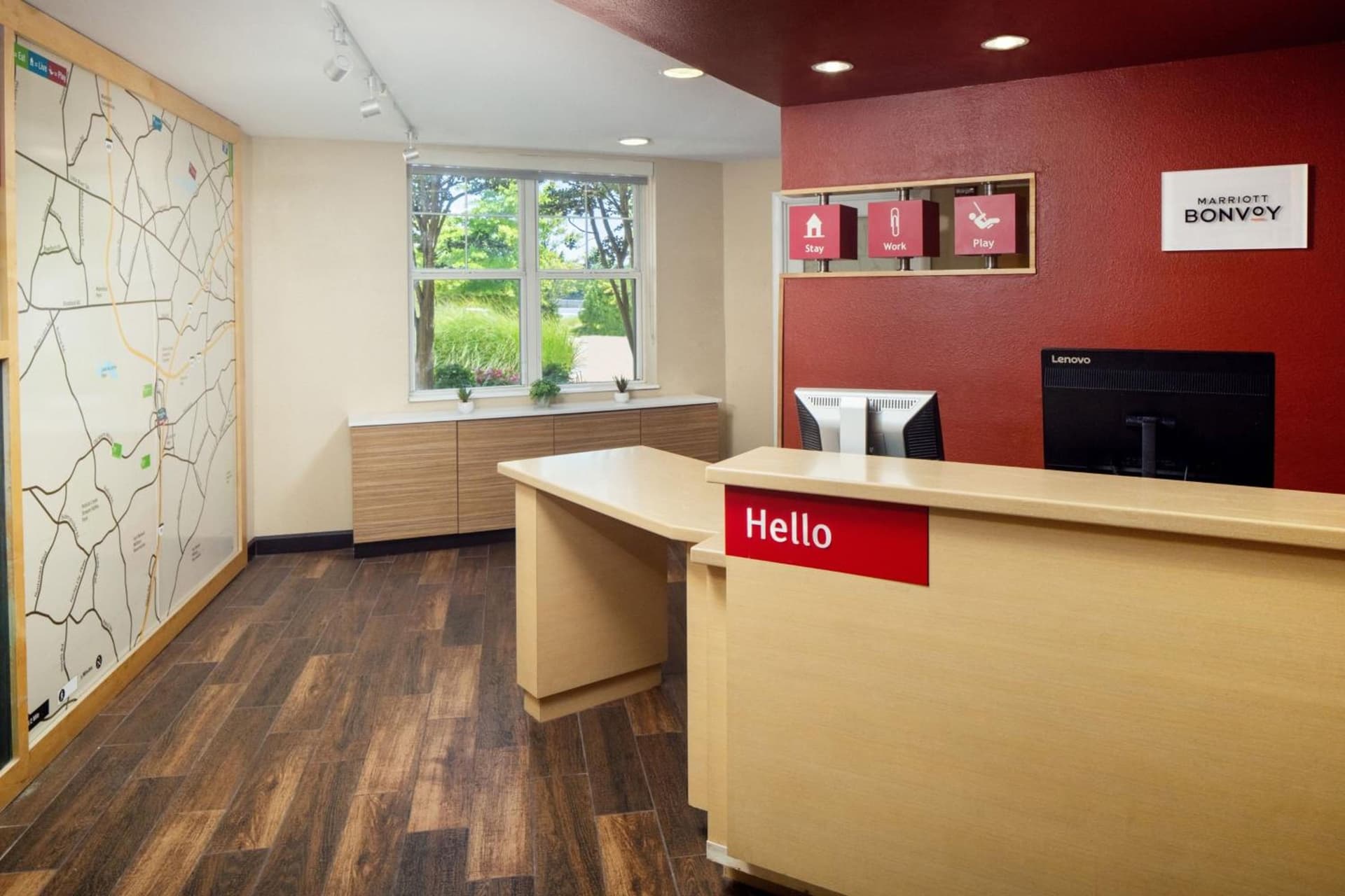 TownePlace Suites by Marriott Springfield property views in Springfield, VA — gallery photo 3