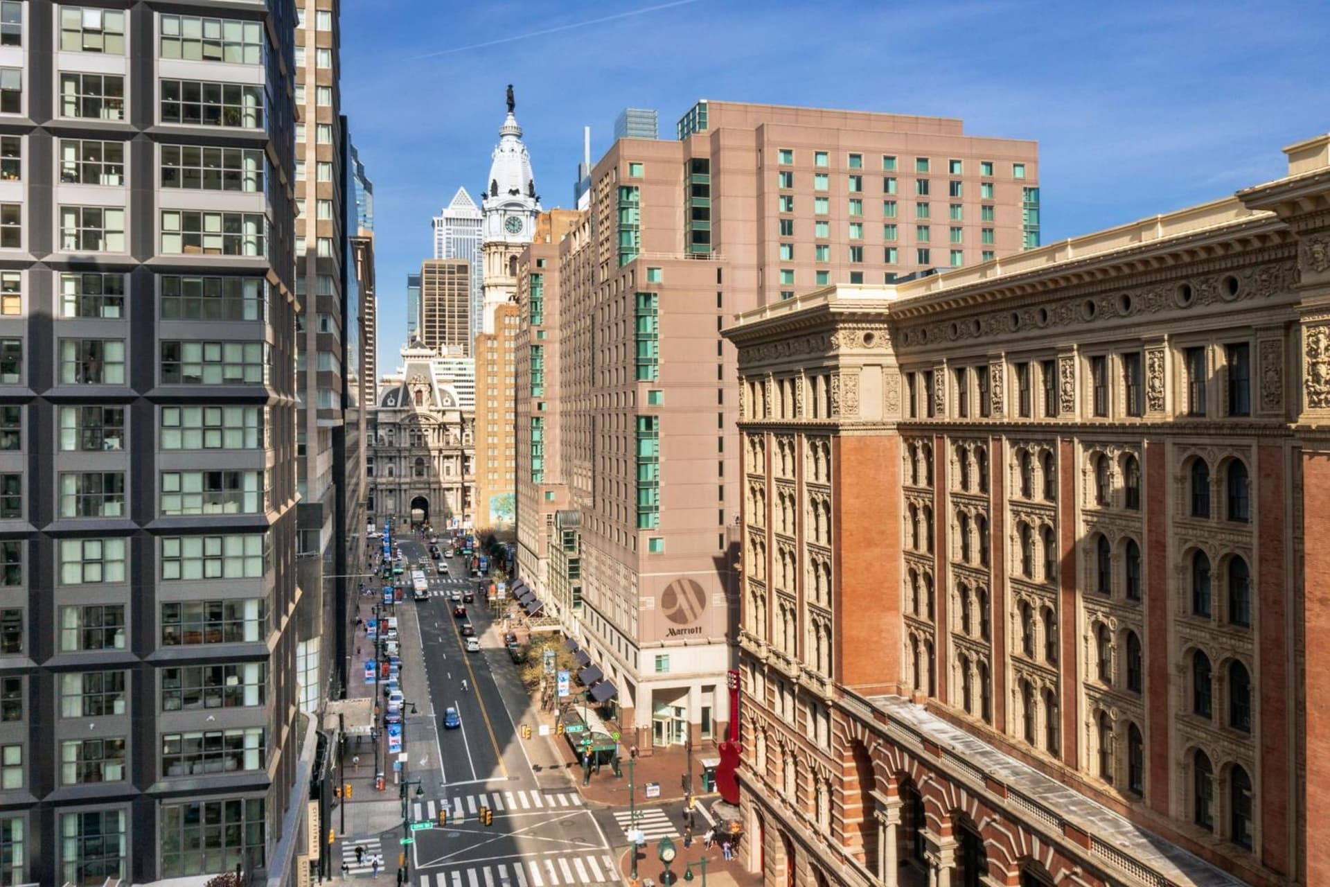 Philadelphia Marriott Downtown property views in Philadelphia, PA — gallery photo 3