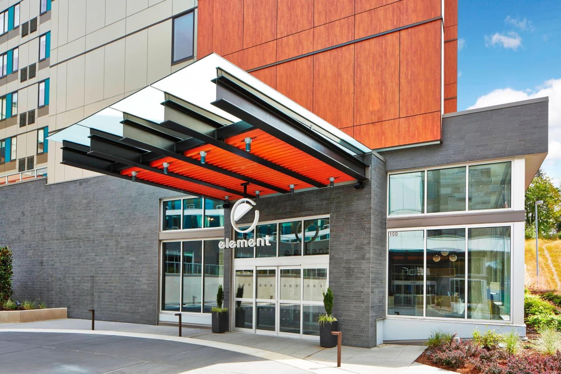 Element by Marriott Seattle Redmond featured exterior or lobby in Redmond, WA — similar hotel