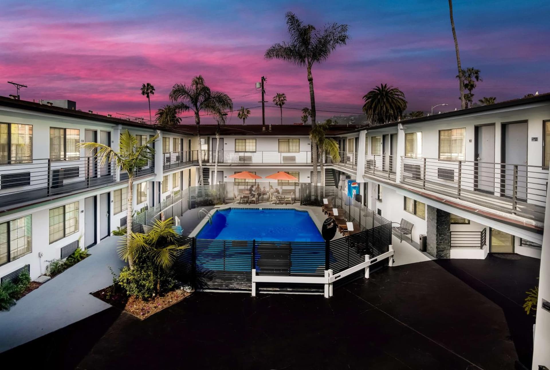 Sunset West Hotel, SureStay Collection By Best Western property views in Los Angeles, CA — gallery photo 3