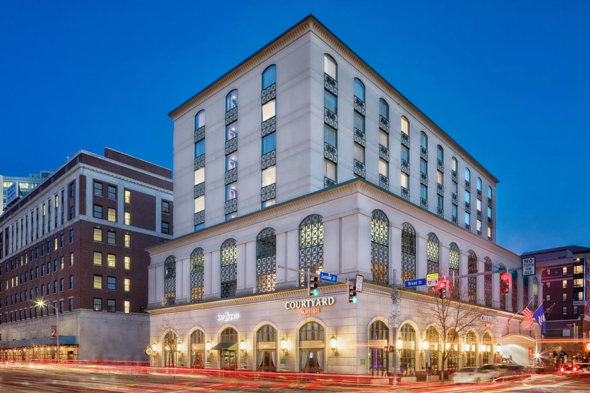 Courtyard by Marriott Stamford Downtown featured exterior or lobby in Stamford, CT — similar hotel