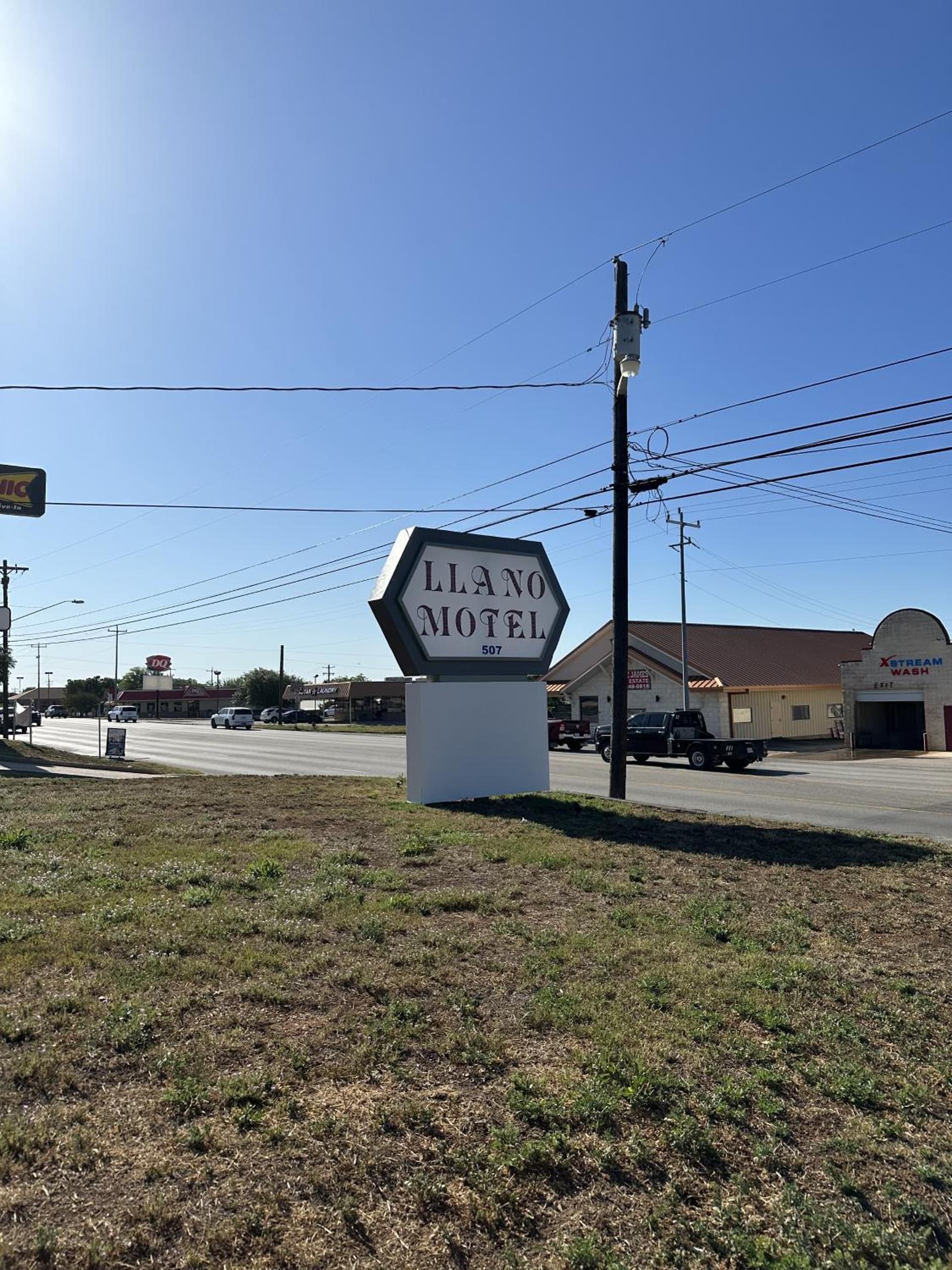 Llano Motel property views in Llano, TX — gallery photo 3