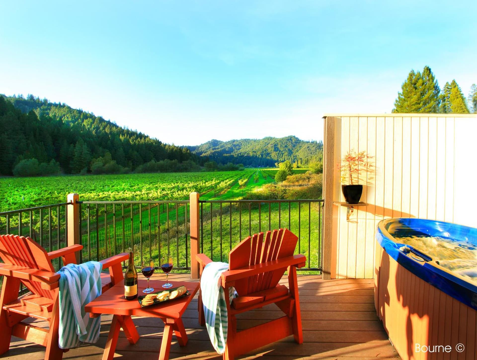 West Sonoma Inn & Spa interior in Guerneville, CA — gallery photo 2