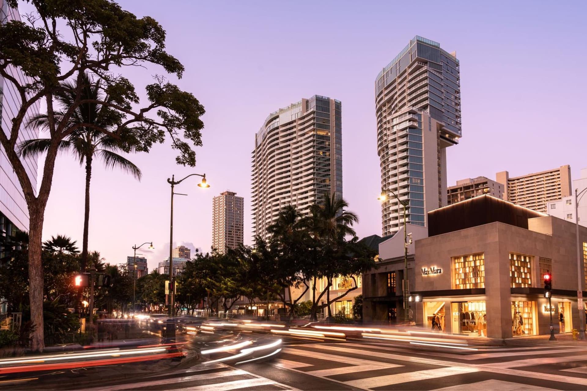 The Ritz-Carlton Residences, Waikiki Beach Hotel featured exterior or lobby in Honolulu, HI — similar hotel