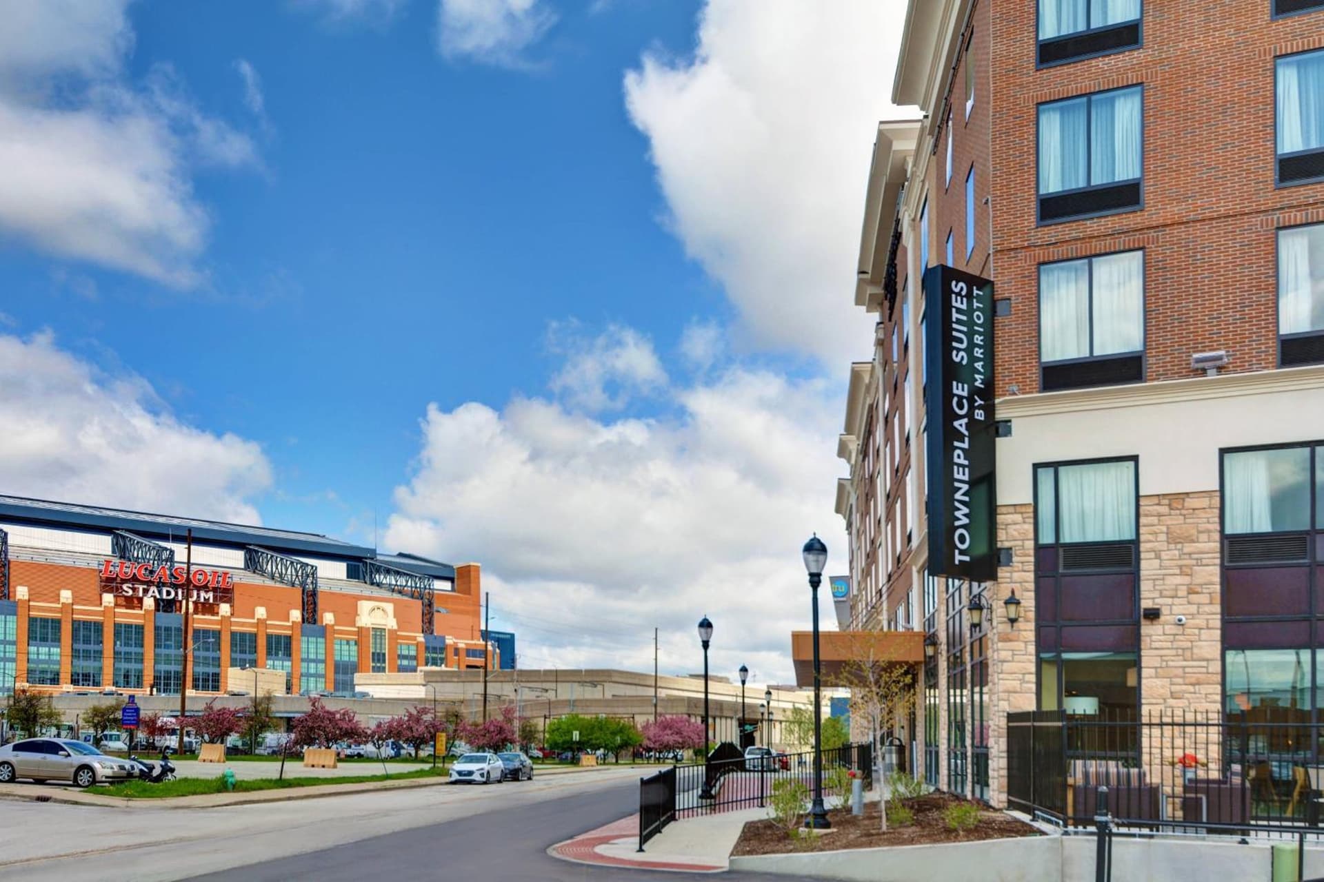 TownePlace Suites by Marriott Indianapolis Downtown featured exterior or lobby in Indianapolis, IN — similar hotel