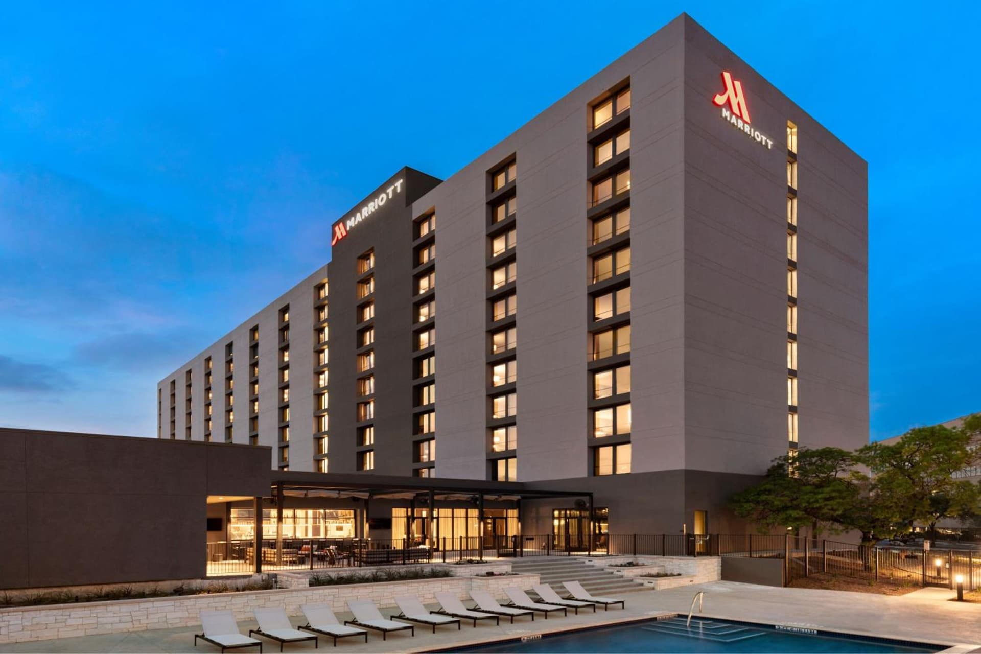 Marriott San Antonio Airport exterior or lobby in San Antonio, TX — main listing photo