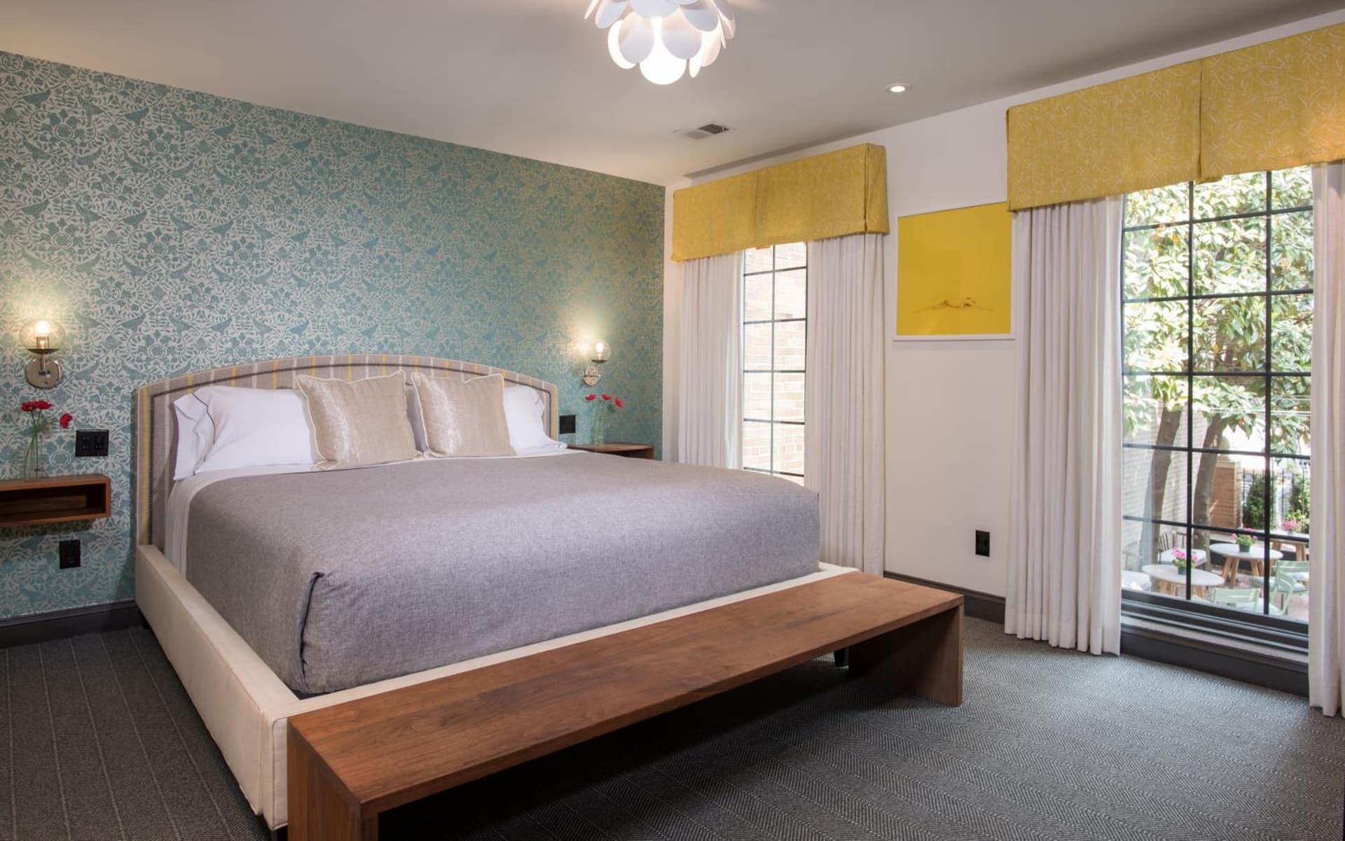 The Poppy Georgetown Guesthouse and Gardens property views in Washington, DC — gallery photo 3