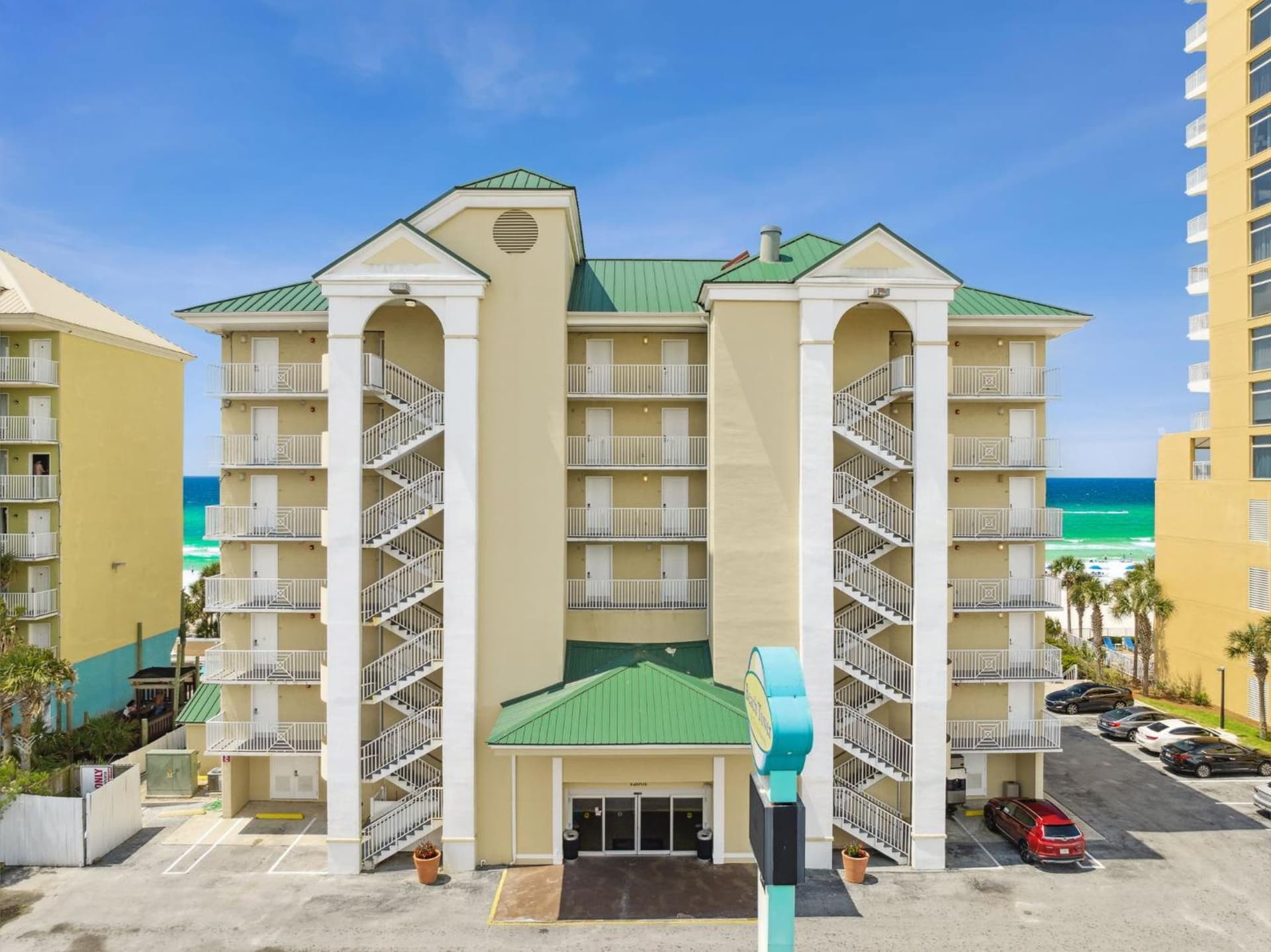 Palm & Tide Beachfront Hotel interior in Panama City Beach, FL — gallery photo 2
